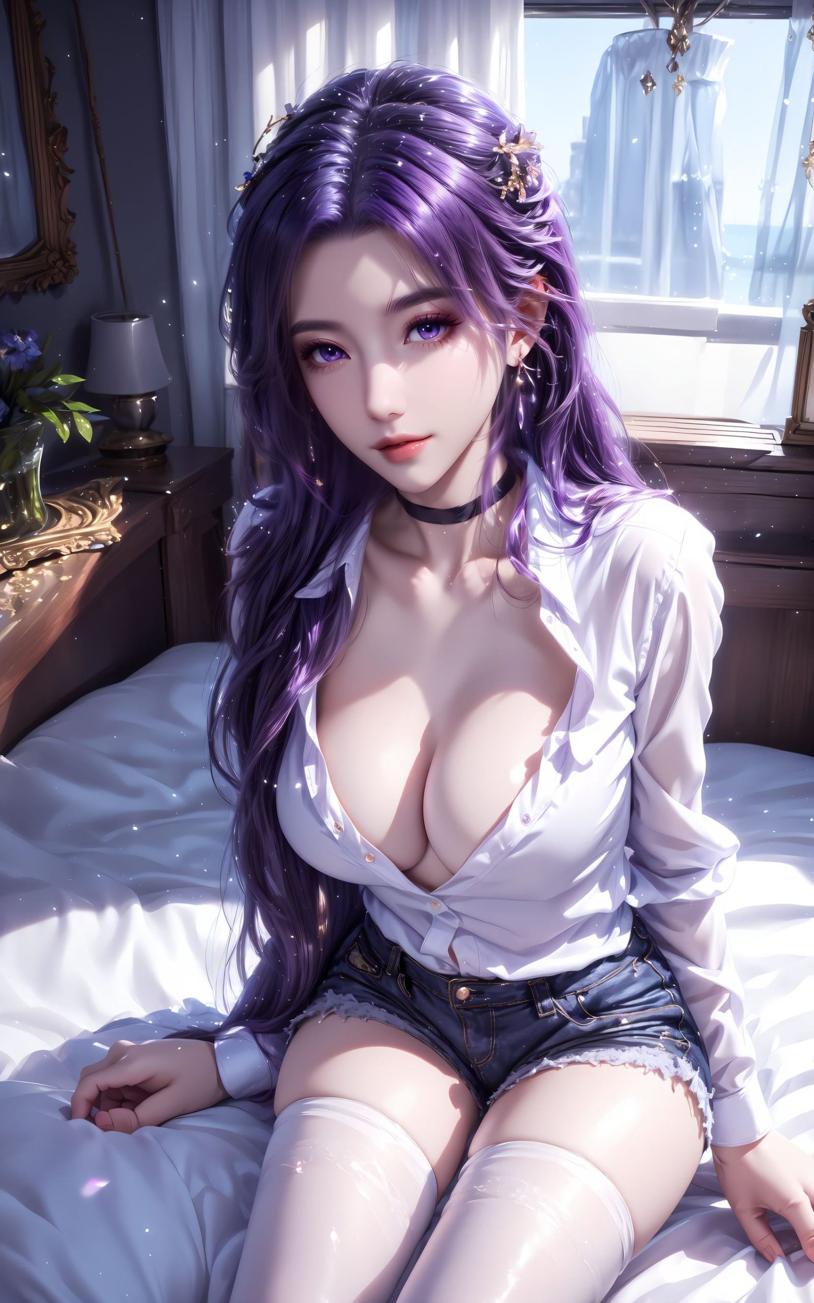 图片[4]-精选AI绘画 343 云霄[40P]-草丛看图