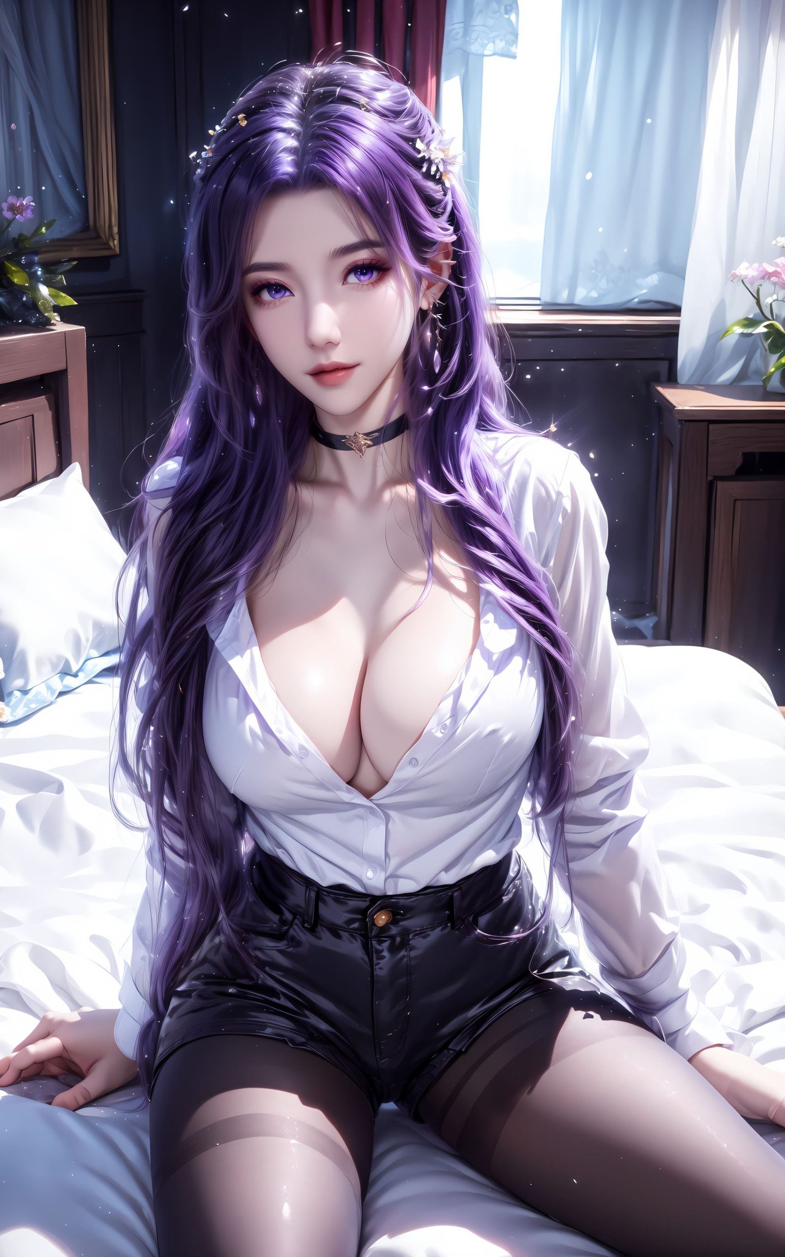 图片[8]-精选AI绘画 343 云霄[40P]-草丛看图