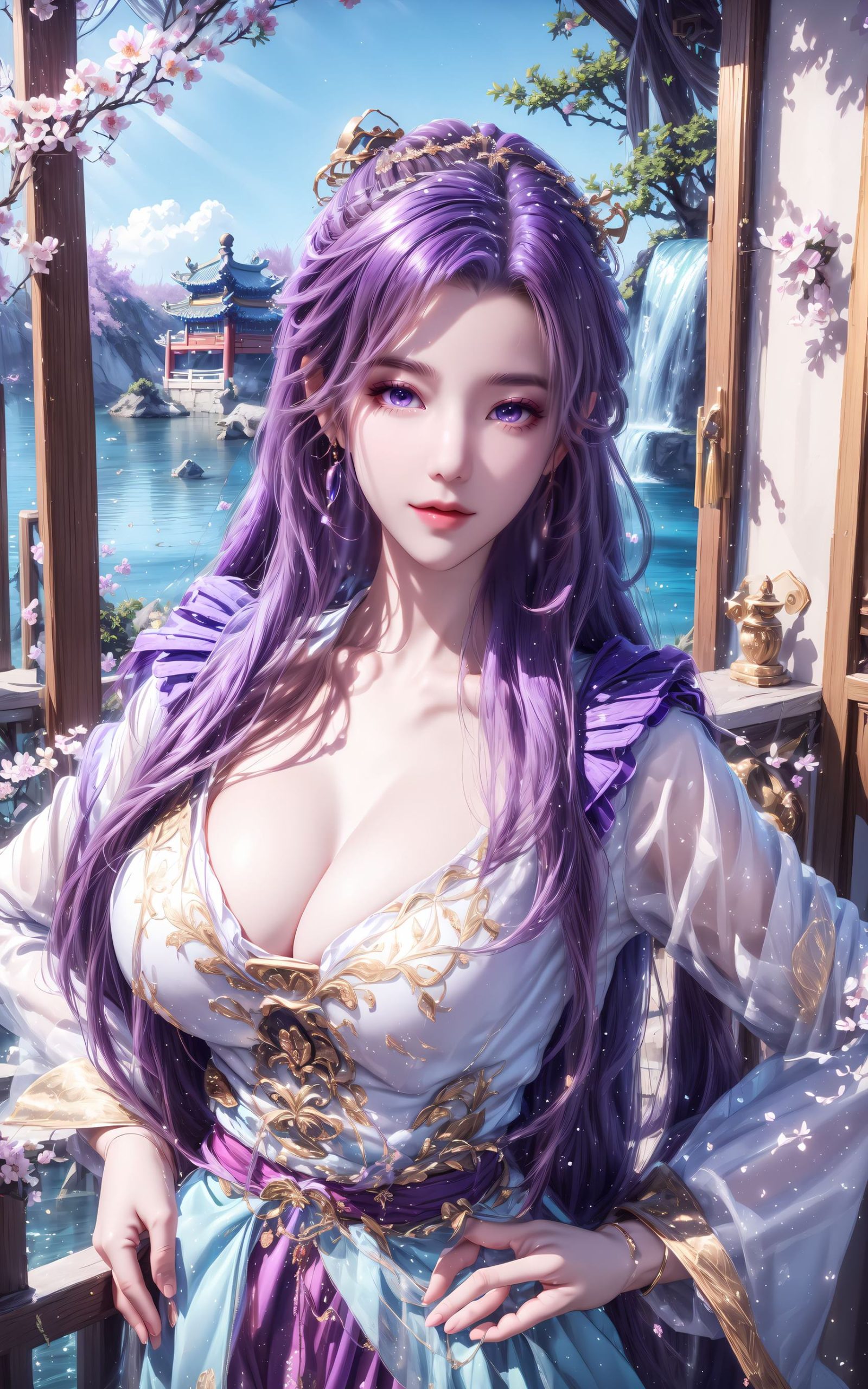 图片[1]-精选AI绘画 343 云霄[40P]-草丛看图