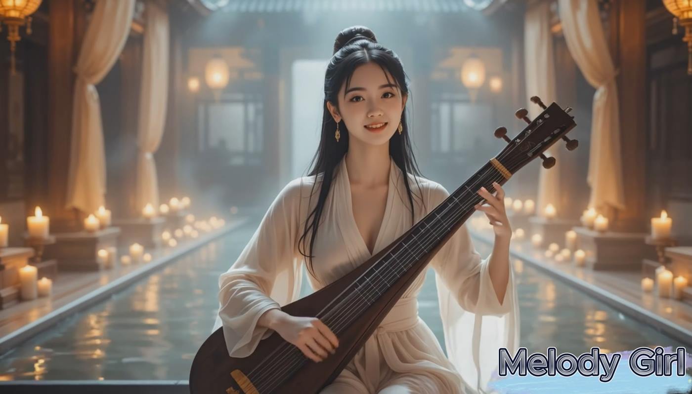 图片[2]-精选[AI Video]Graceful Maidens in Imperial Palace 💖 Traditional Chinese Guzheng Music[14P]-草丛看图