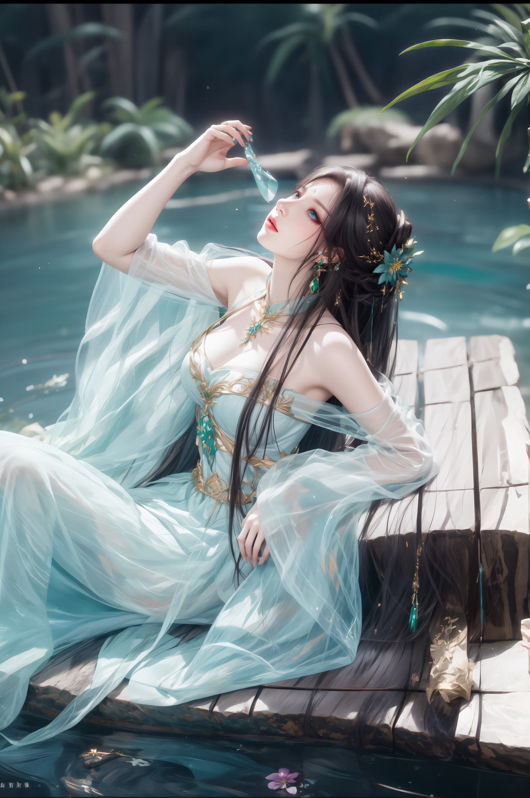 图片[6]-精选AI绘画 299 萧熏儿[60P]-草丛看图