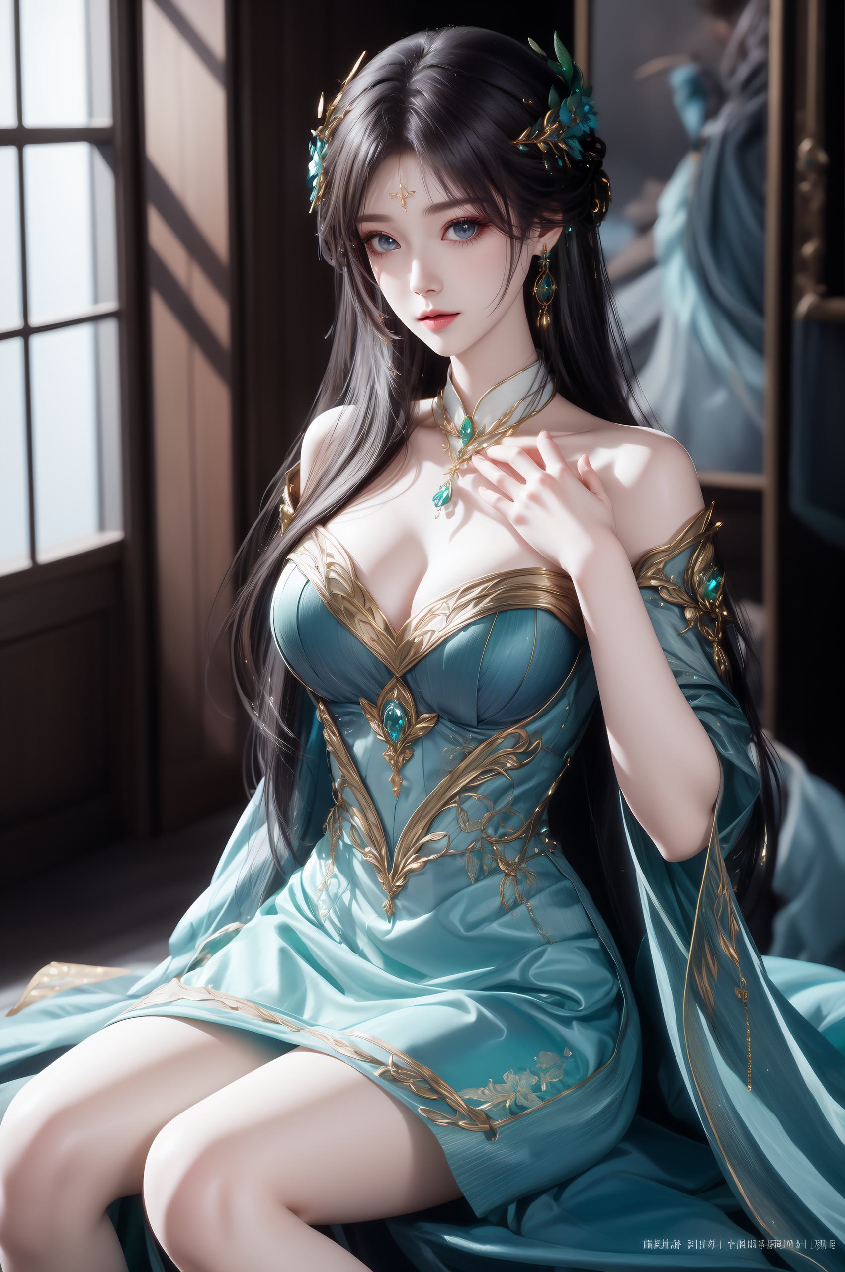 图片[8]-精选AI绘画 299 萧熏儿[60P]-草丛看图