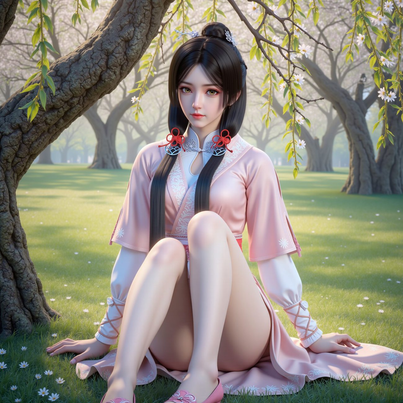 图片[4]-精选AI绘画 576 宋嫣[39P]-草丛看图