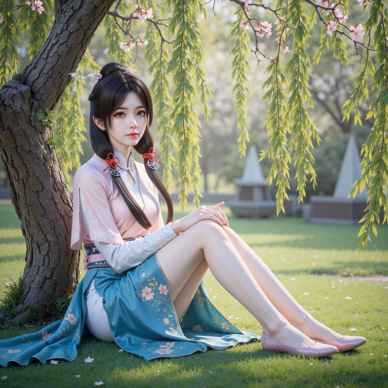 图片[5]-精选AI绘画 576 宋嫣[39P]-草丛看图