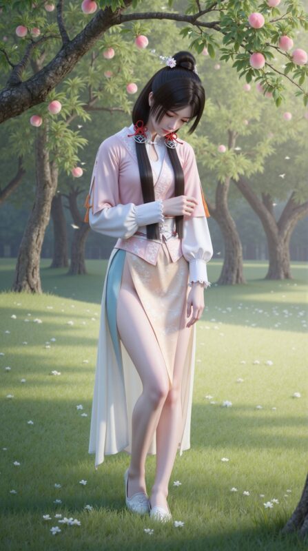 精选AI绘画 576 宋嫣[39P]-草丛看图