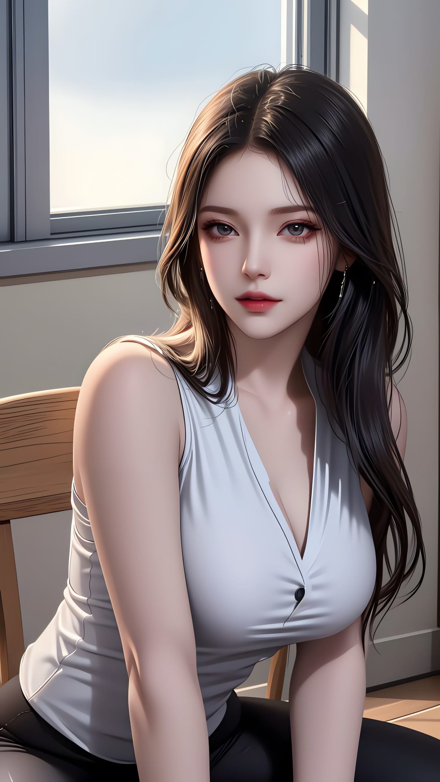 图片[5]-精选AI绘画 226 美女教师[24P]-草丛看图