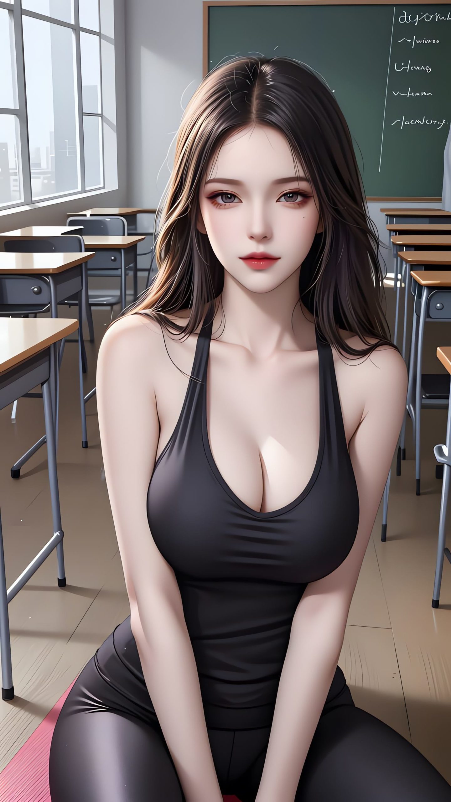 图片[7]-精选AI绘画 226 美女教师[24P]-草丛看图