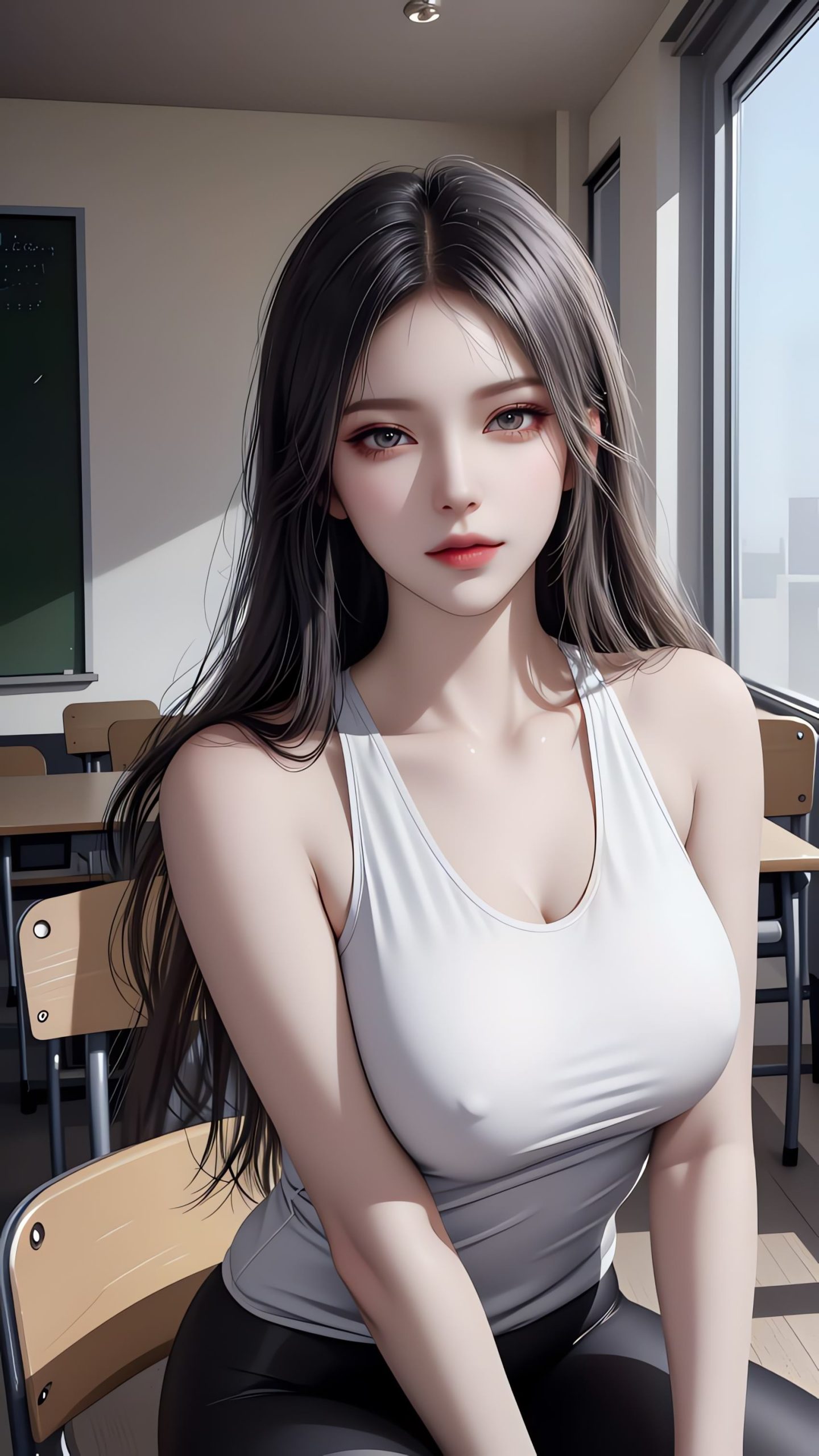 图片[8]-精选AI绘画 226 美女教师[24P]-草丛看图