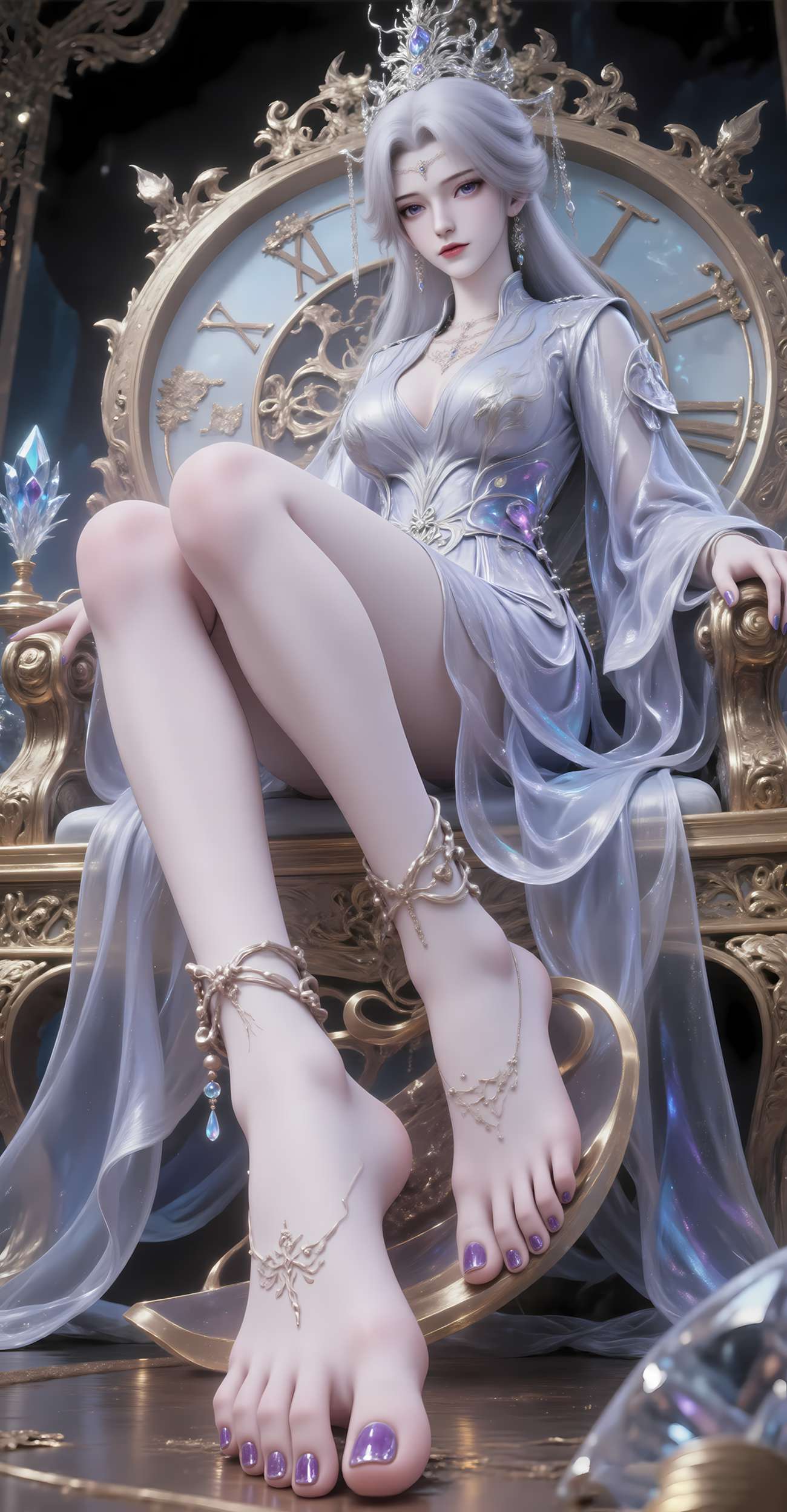 图片[7]-精选AI绘画 656 李慕婉[101P]-草丛看图