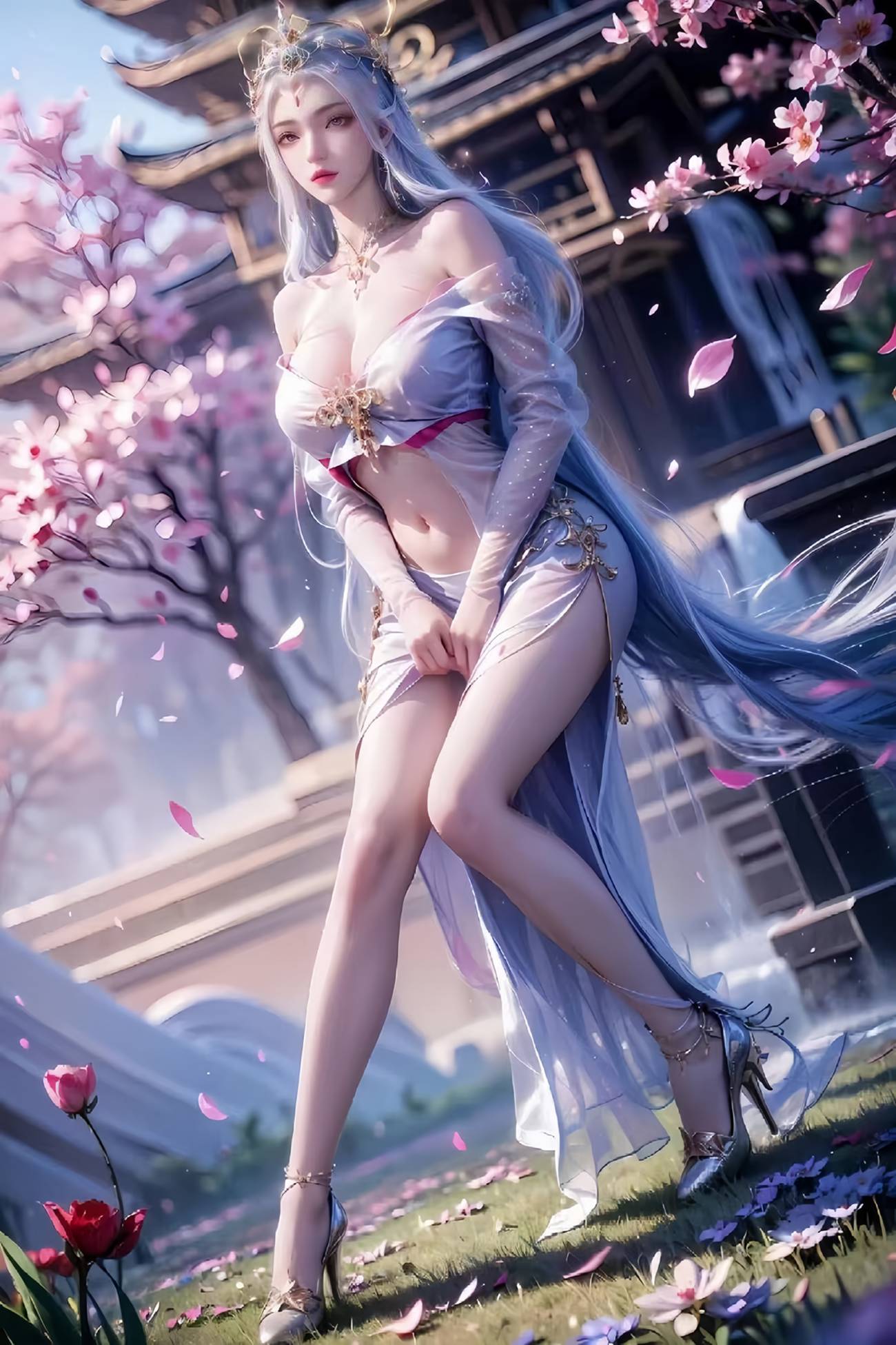 图片[2]-精选AI绘画 659 竖屏壁纸[29P]-草丛看图