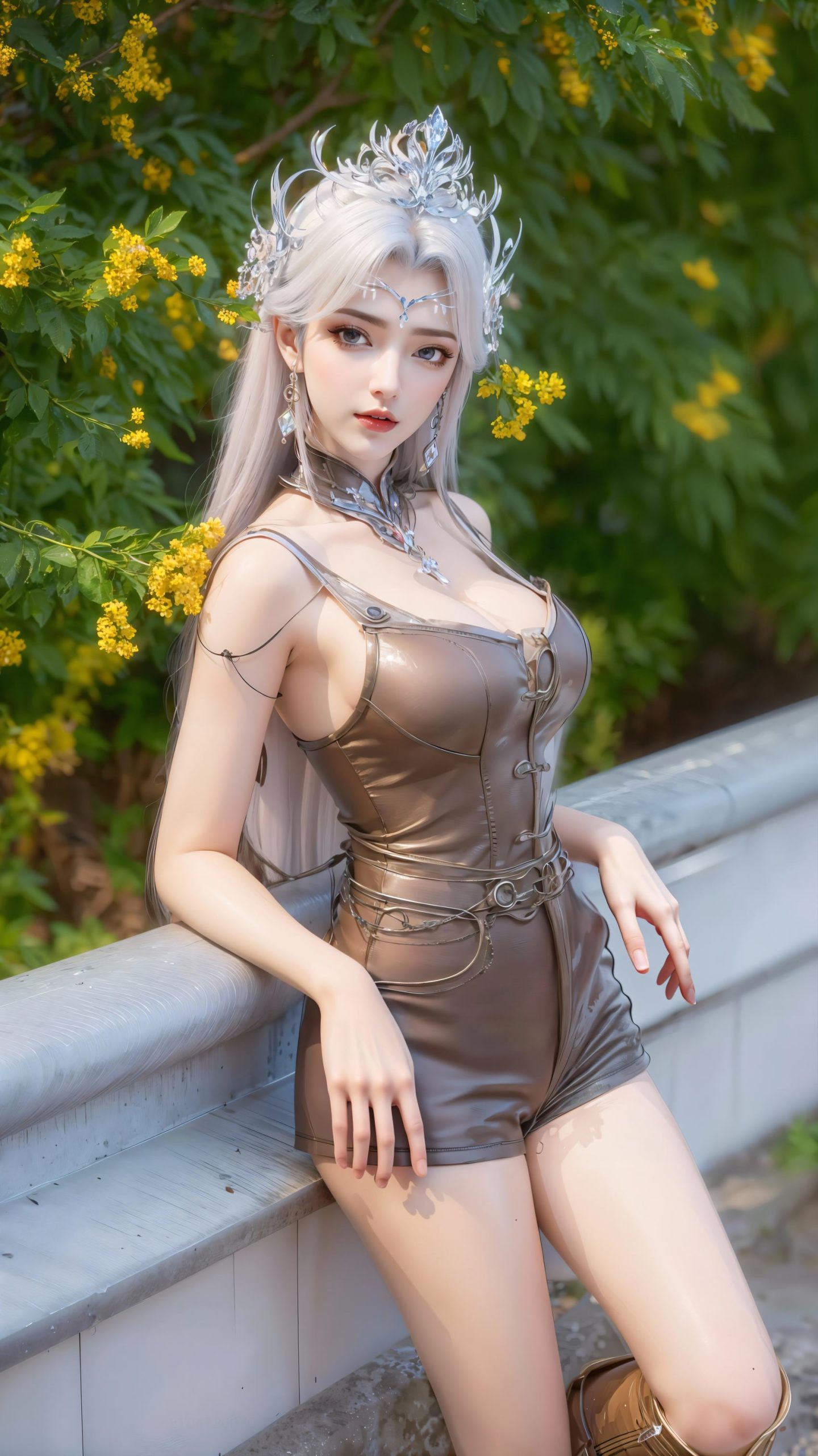 图片[4]-精选AI绘画 316 宁雨蝶[31P]-草丛看图