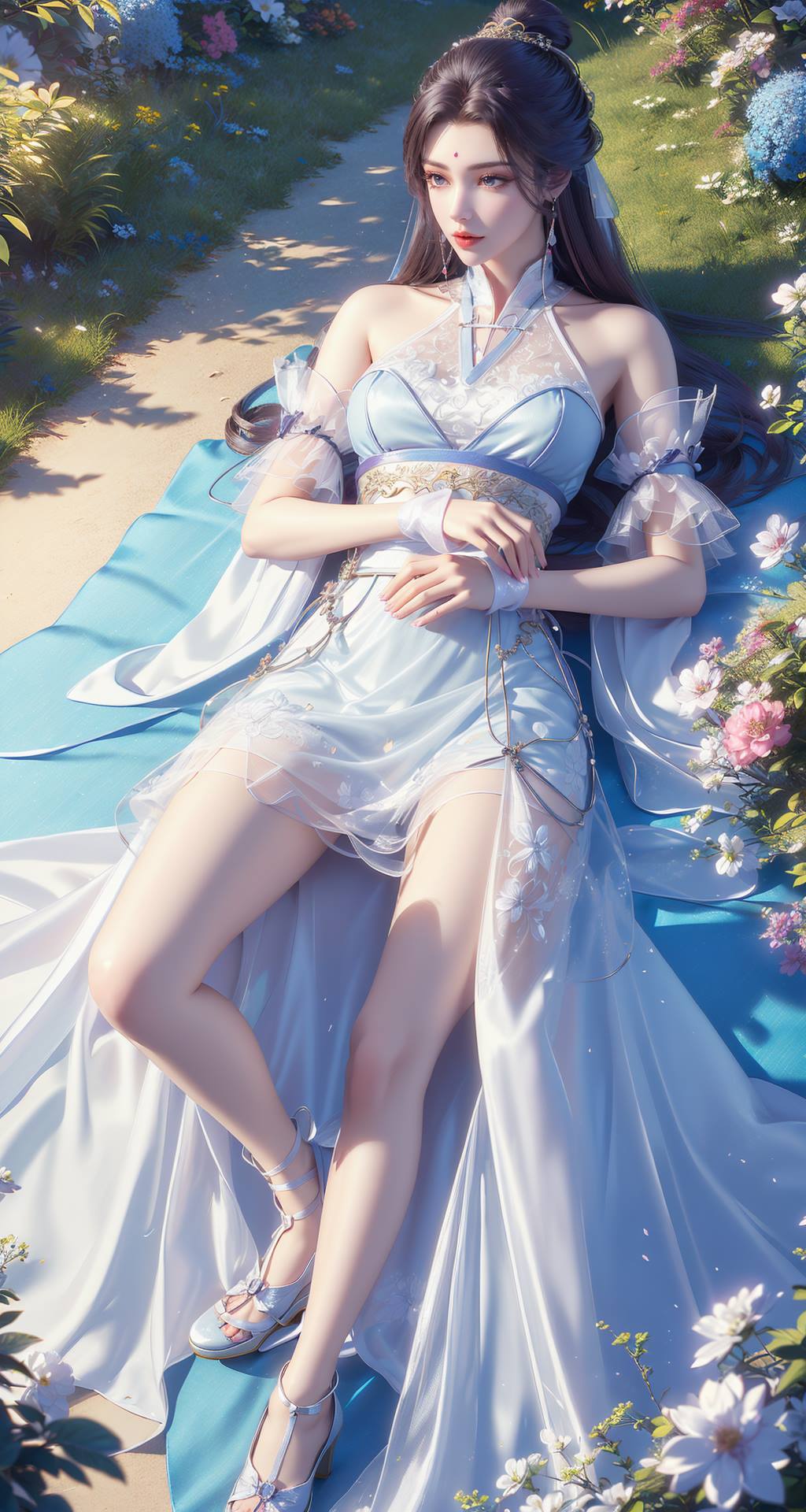 图片[2]-精选AI绘画 743 完美-清漪[26P]-草丛看图