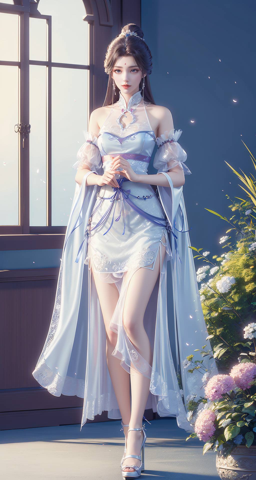 图片[4]-精选AI绘画 743 完美-清漪[26P]-草丛看图