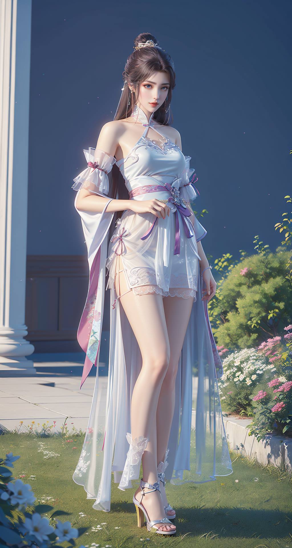 图片[8]-精选AI绘画 743 完美-清漪[26P]-草丛看图