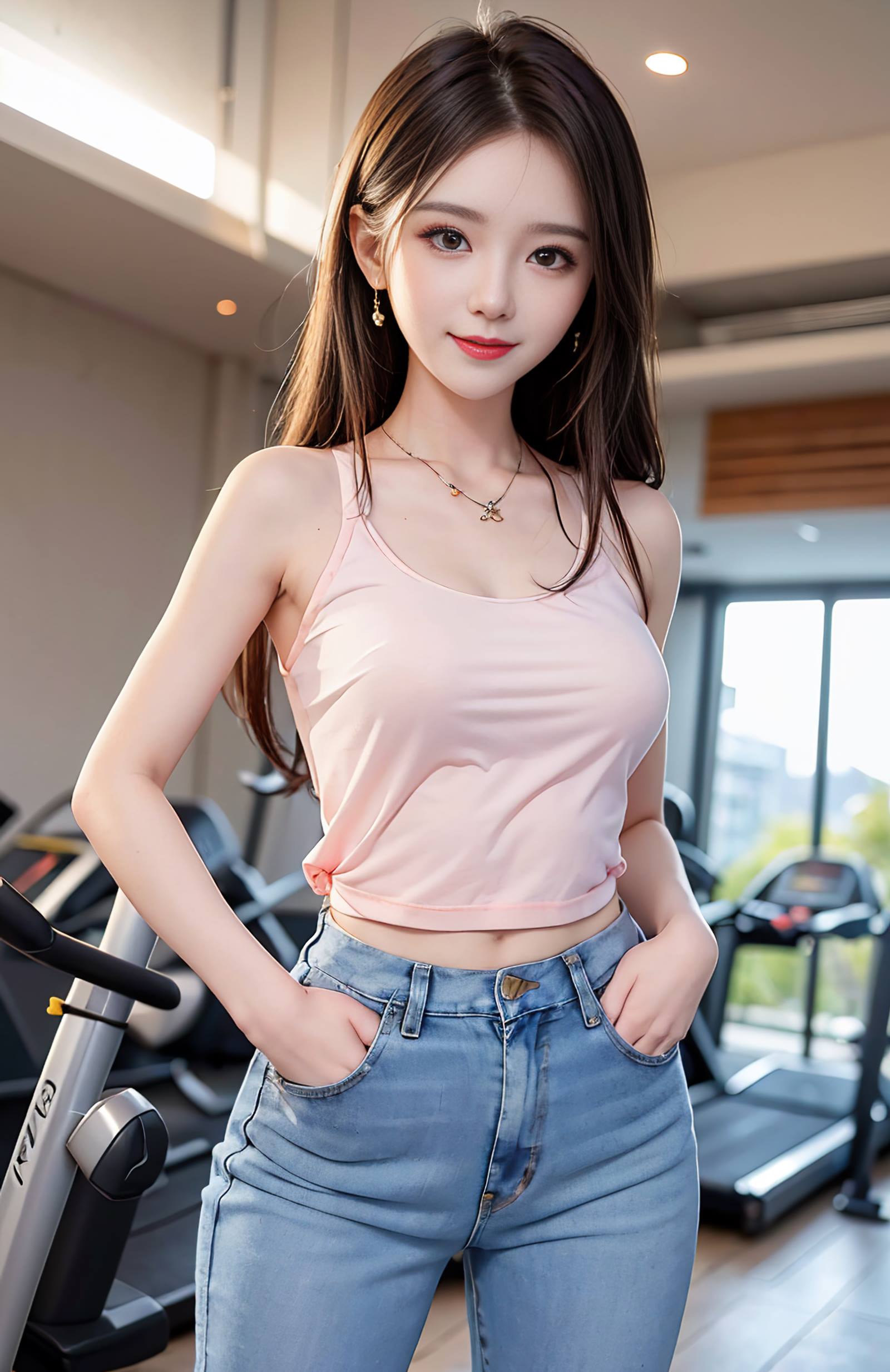 图片[4]-精选AI绘画 067 热爱健身的小解解有喜欢的吗 [40P]-草丛看图