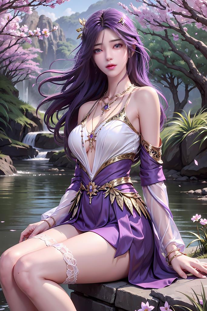 图片[2]-精选AI绘画 736 完美-云曦[21P]-草丛看图