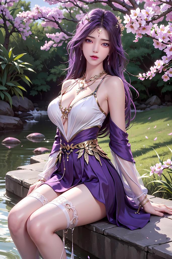 图片[7]-精选AI绘画 736 完美-云曦[21P]-草丛看图