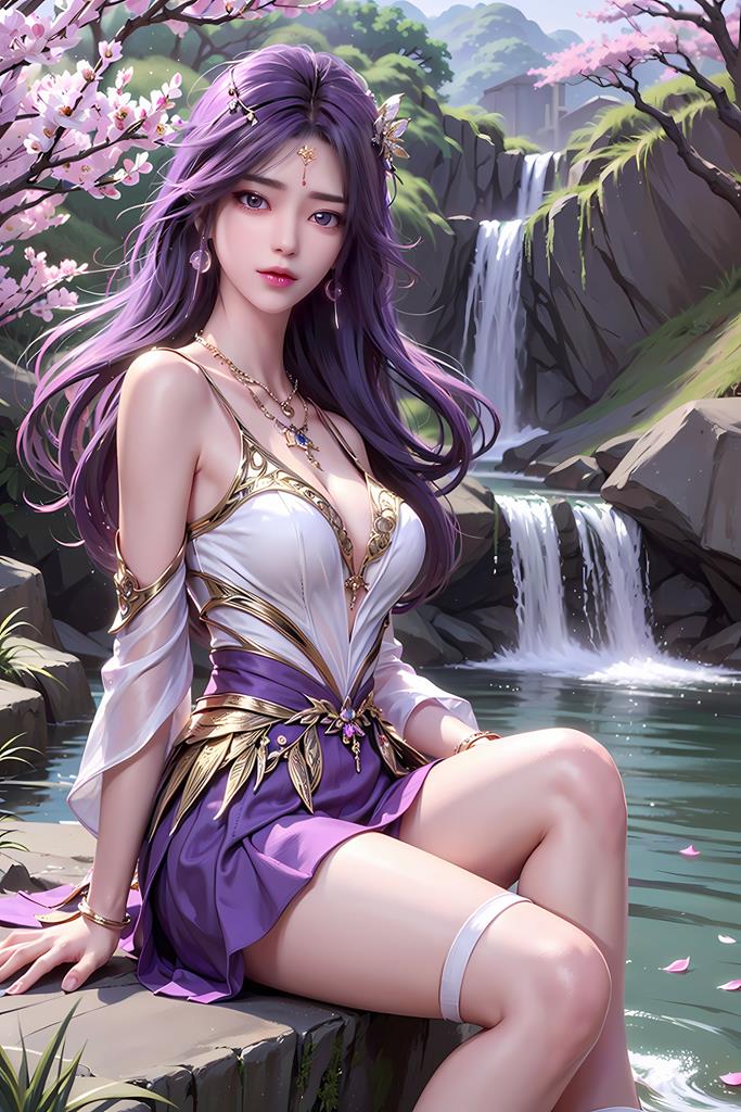 图片[8]-精选AI绘画 736 完美-云曦[21P]-草丛看图