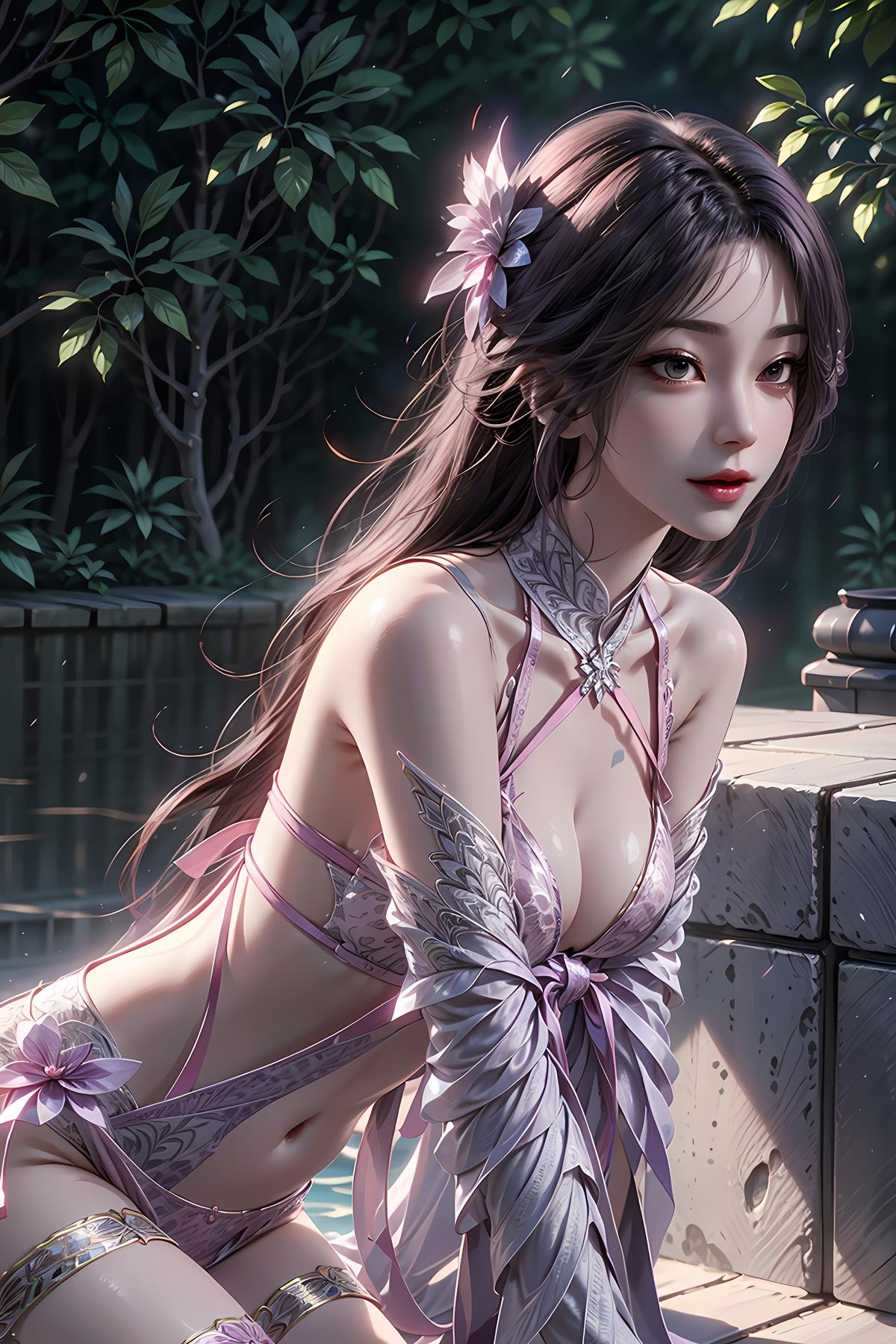 图片[6]-精选AI绘画 651 完美-云曦[40P]-草丛看图