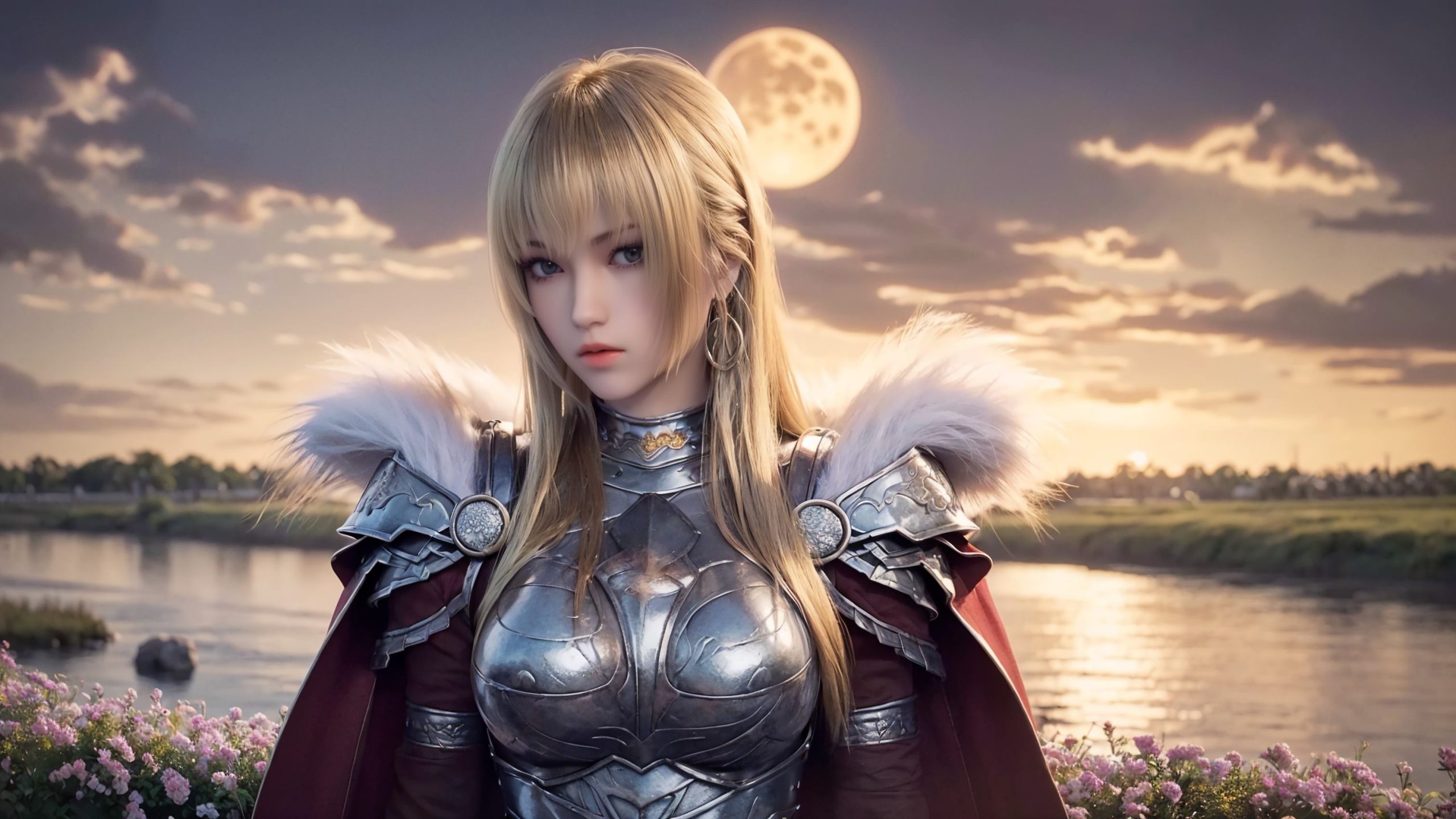 图片[2]-精选[AI绘画]雄兵连-天使彦 横屏壁纸[21P]-草丛看图