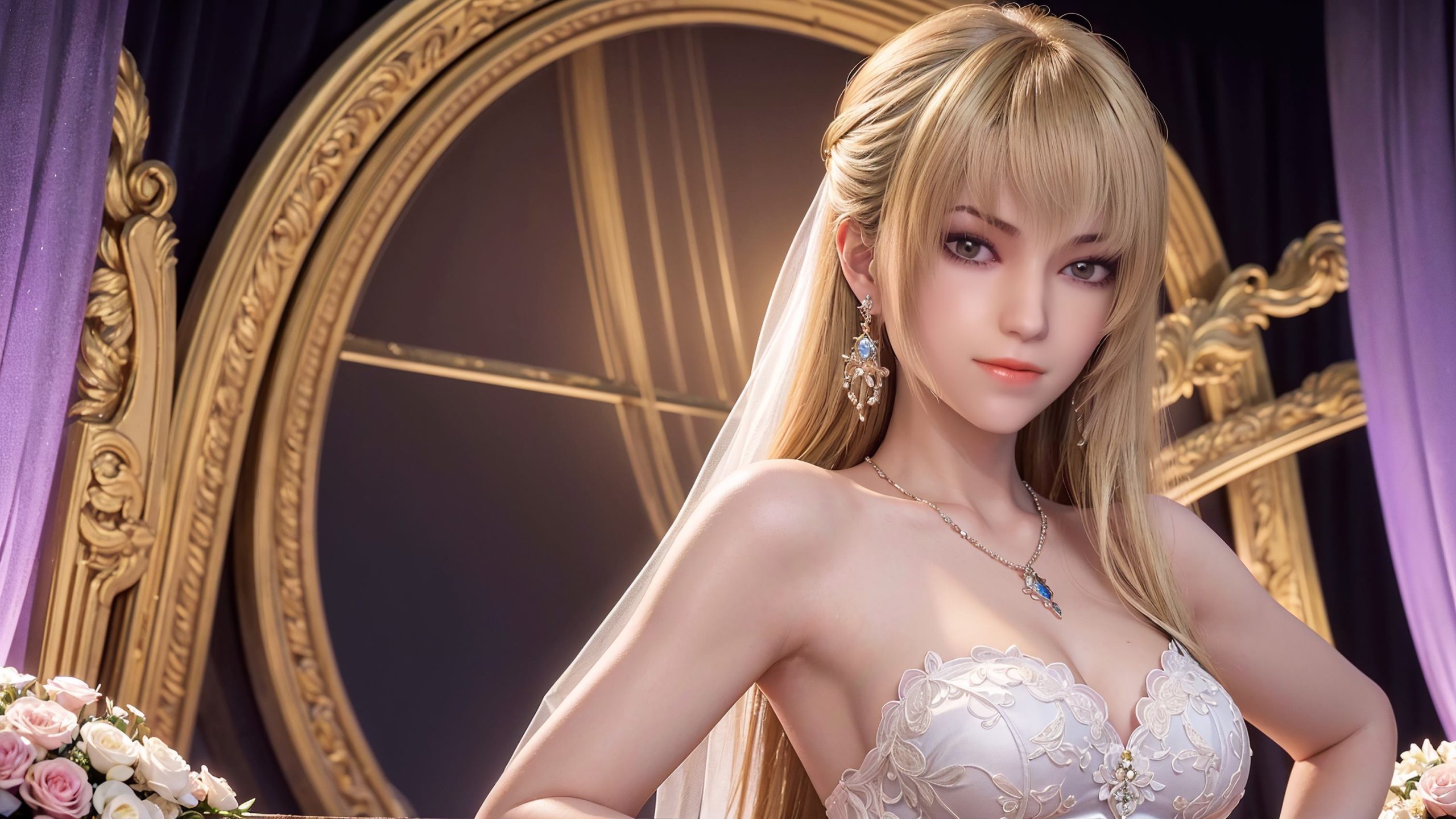 图片[5]-精选[AI绘画]雄兵连-天使彦 横屏壁纸[21P]-草丛看图