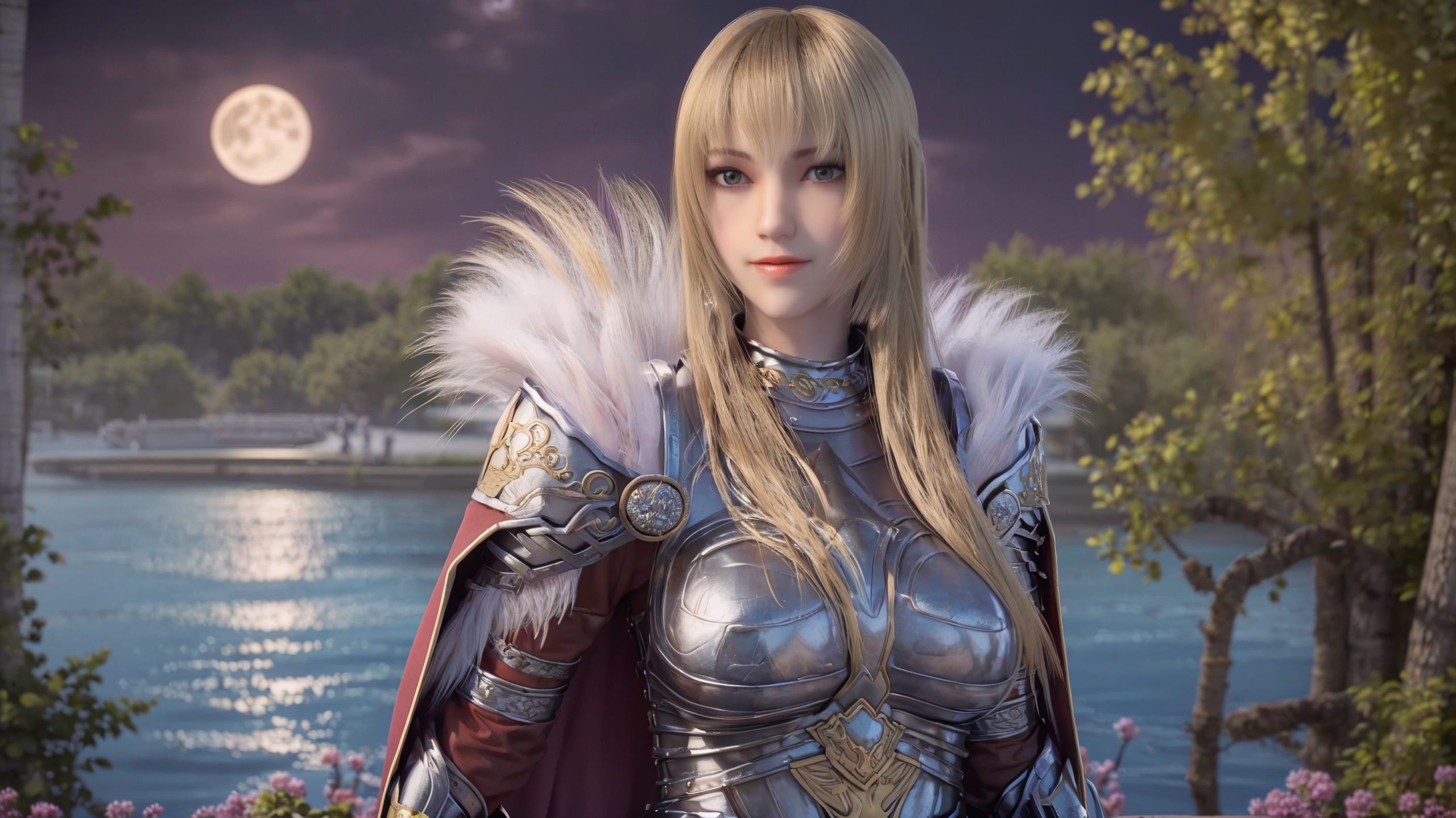 图片[7]-精选[AI绘画]雄兵连-天使彦 横屏壁纸[21P]-草丛看图