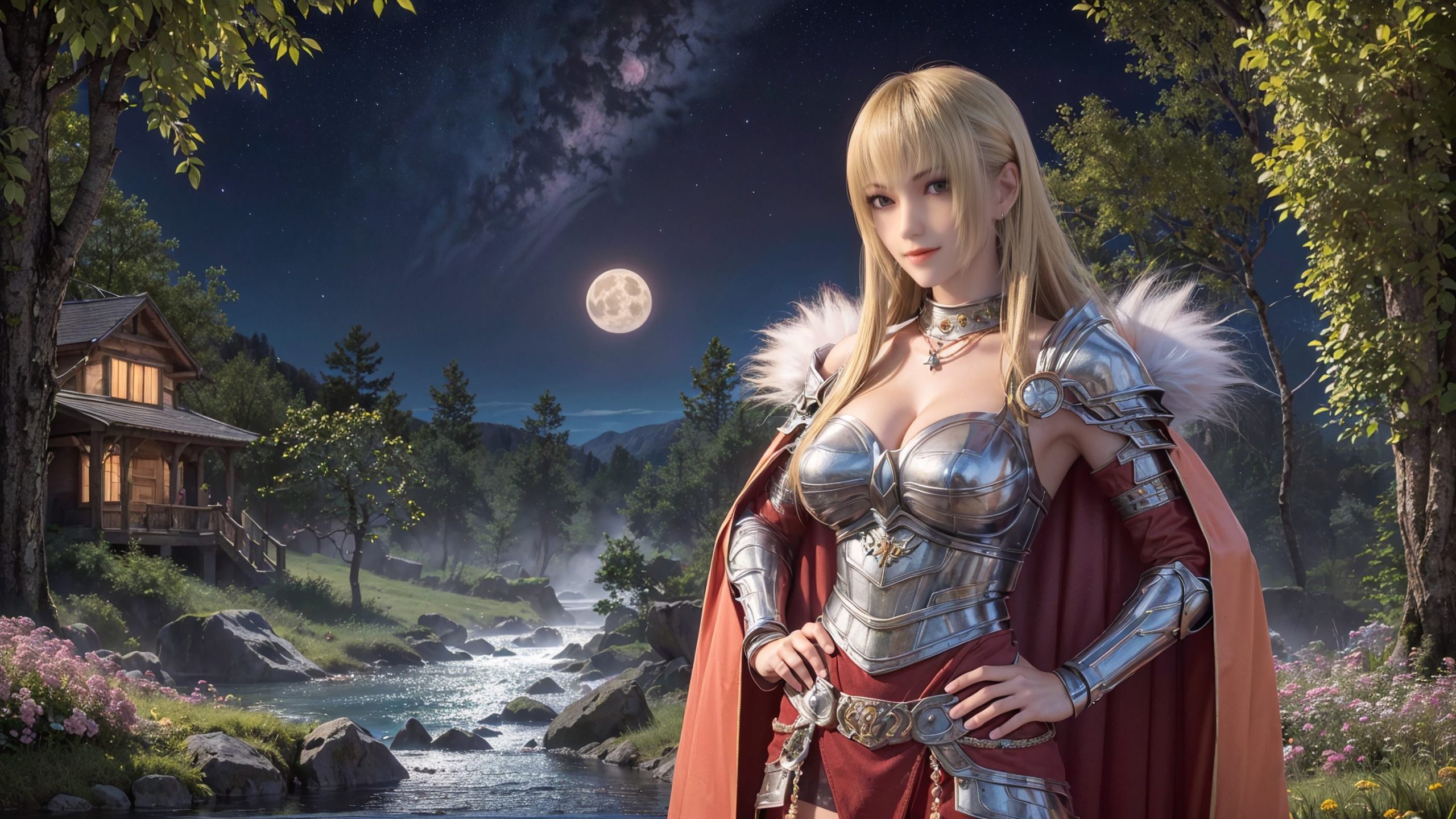 图片[8]-精选[AI绘画]雄兵连-天使彦 横屏壁纸[21P]-草丛看图