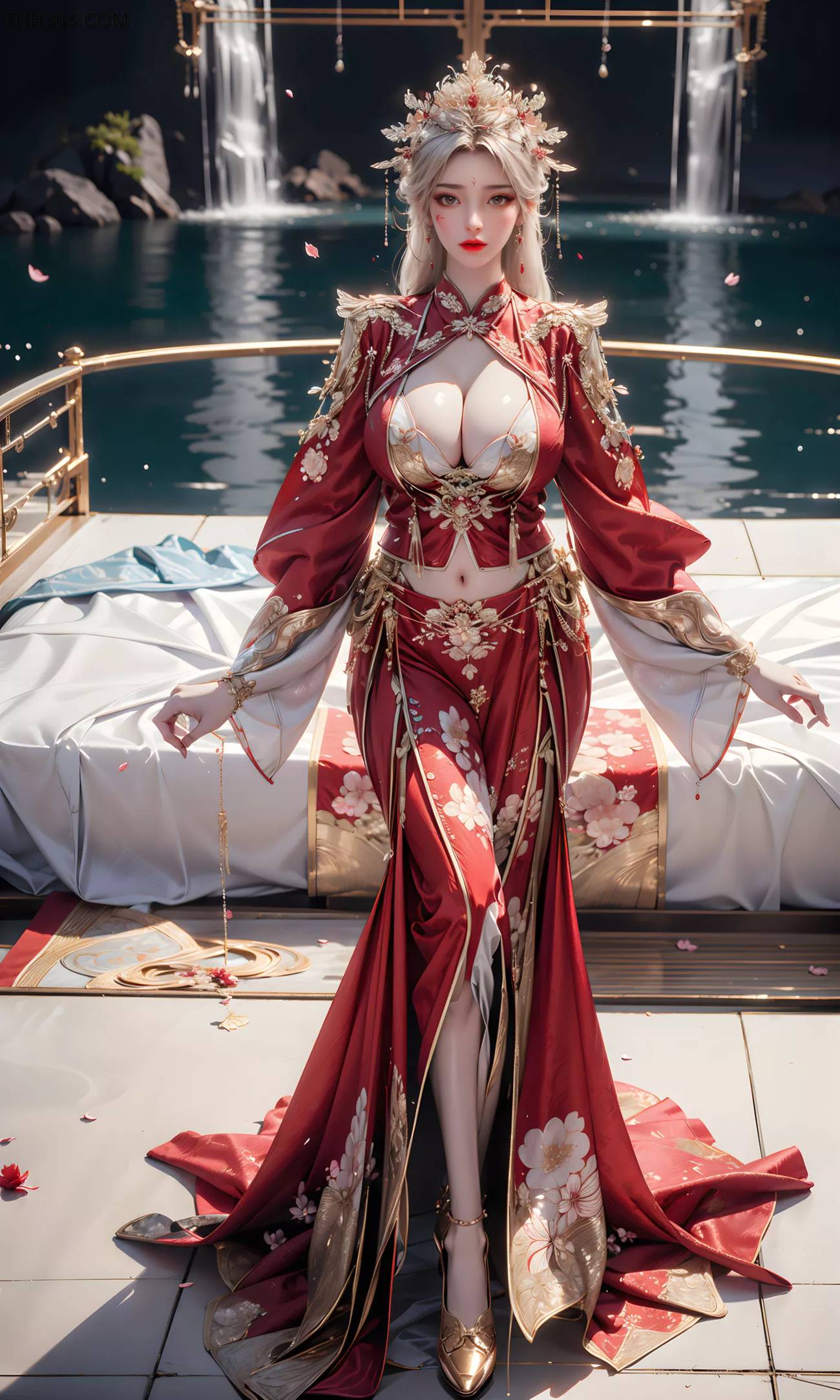 图片[3]-精选AI绘画 461 婚服[38P]-草丛看图