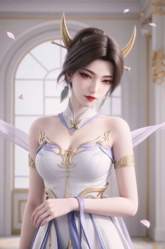 精选AI绘画 872 师兄啊师兄-姮娥[21P]-草丛看图