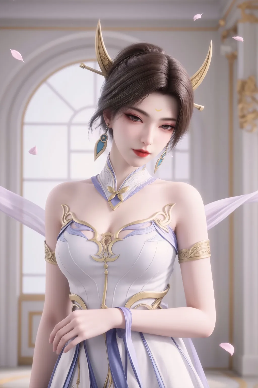 图片[1]-精选AI绘画 872 师兄啊师兄-姮娥[21P]-草丛看图