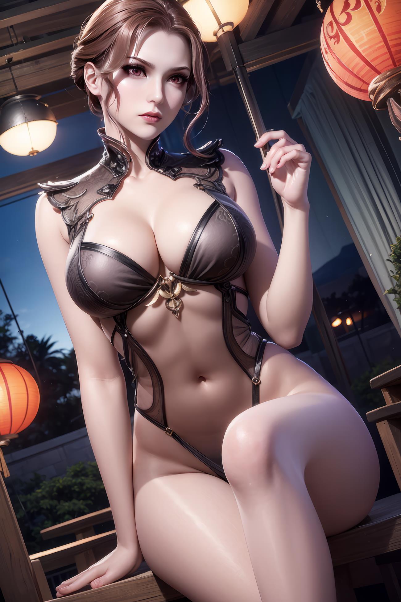 图片[6]-精选Ai绘画 405 比比东[47P]-草丛看图