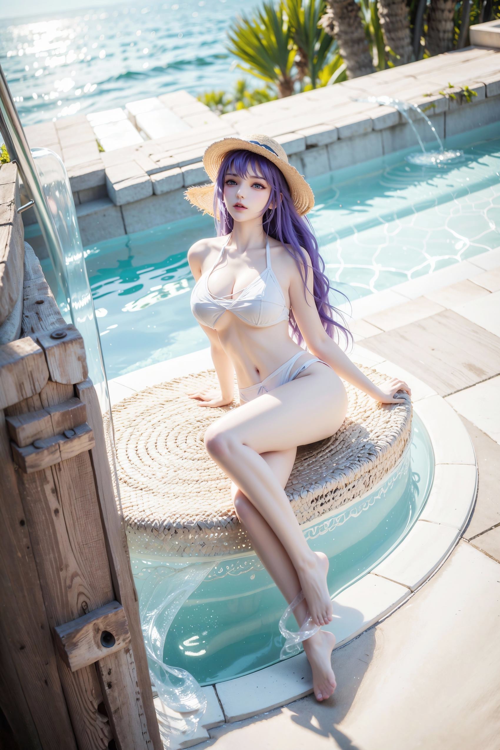 图片[1]-精选AI绘画 344 圣采儿[20P]-草丛看图