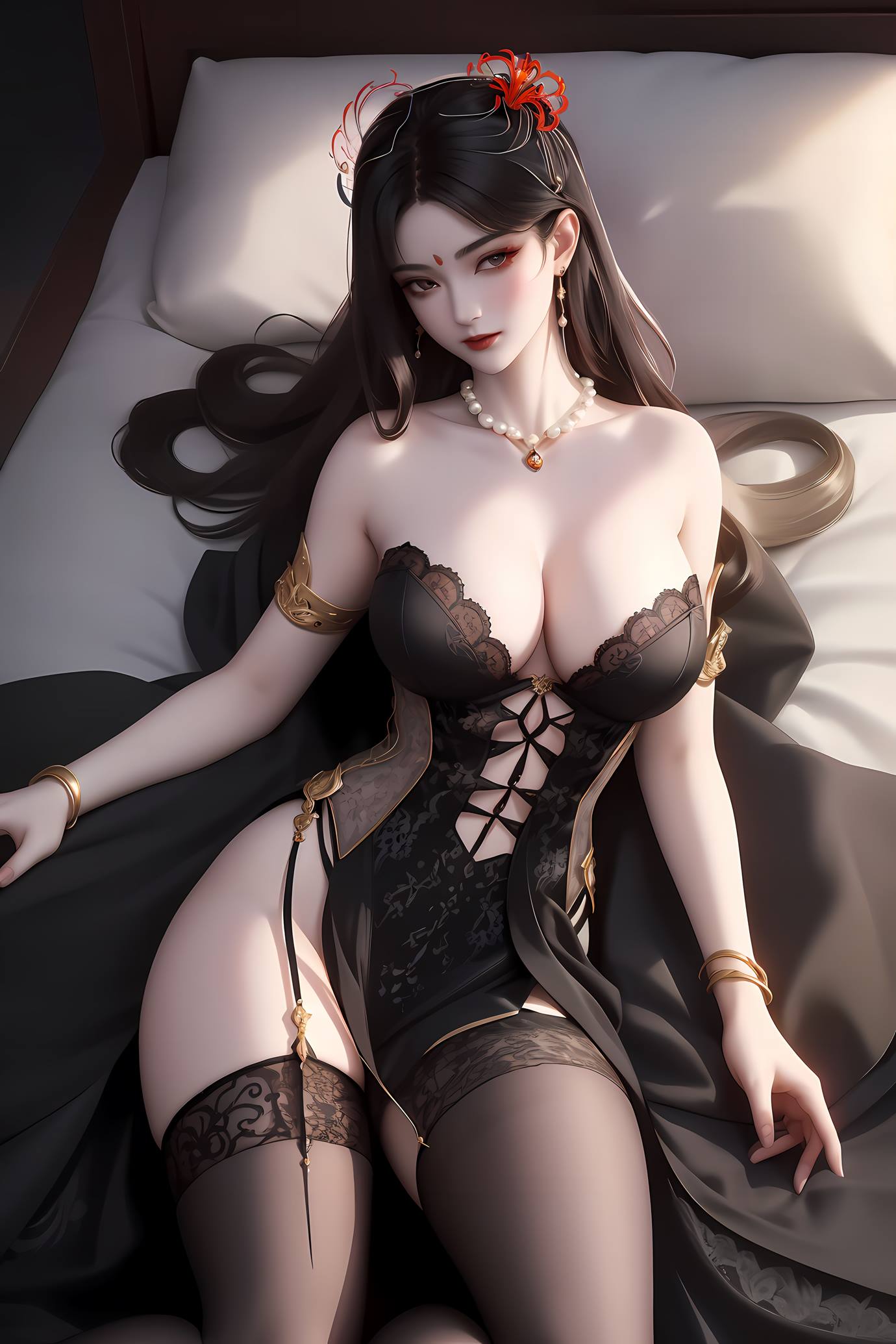 图片[4]-精选AI绘画 551 阿初[52P]-草丛看图