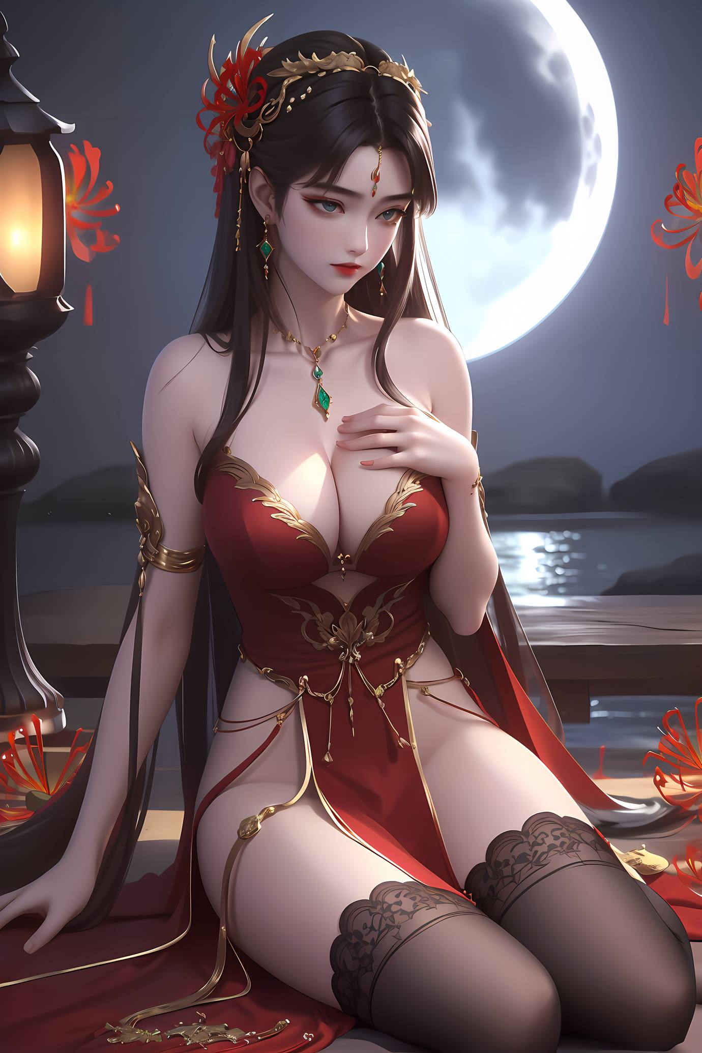 图片[6]-精选AI绘画 551 阿初[52P]-草丛看图