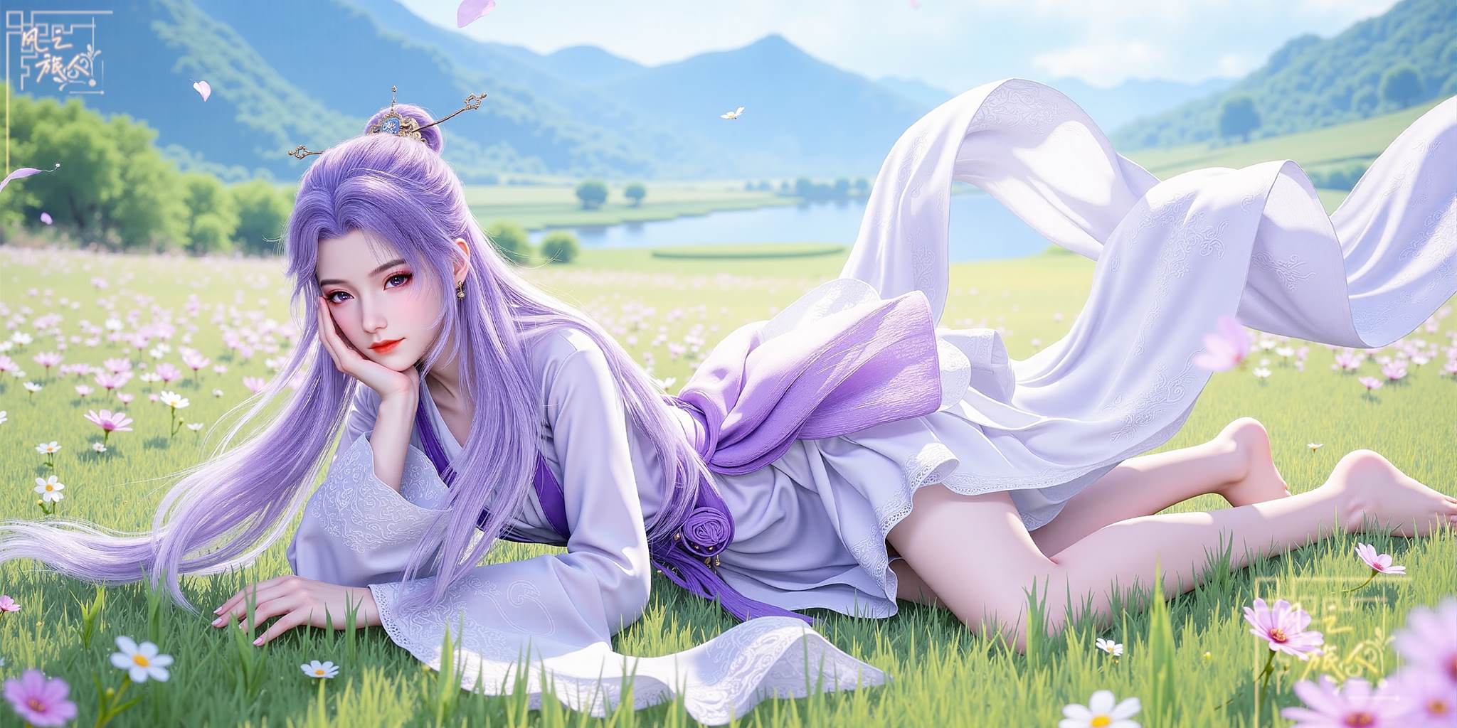 图片[2]-精选AI绘画 766 国漫女神[36P]-草丛看图