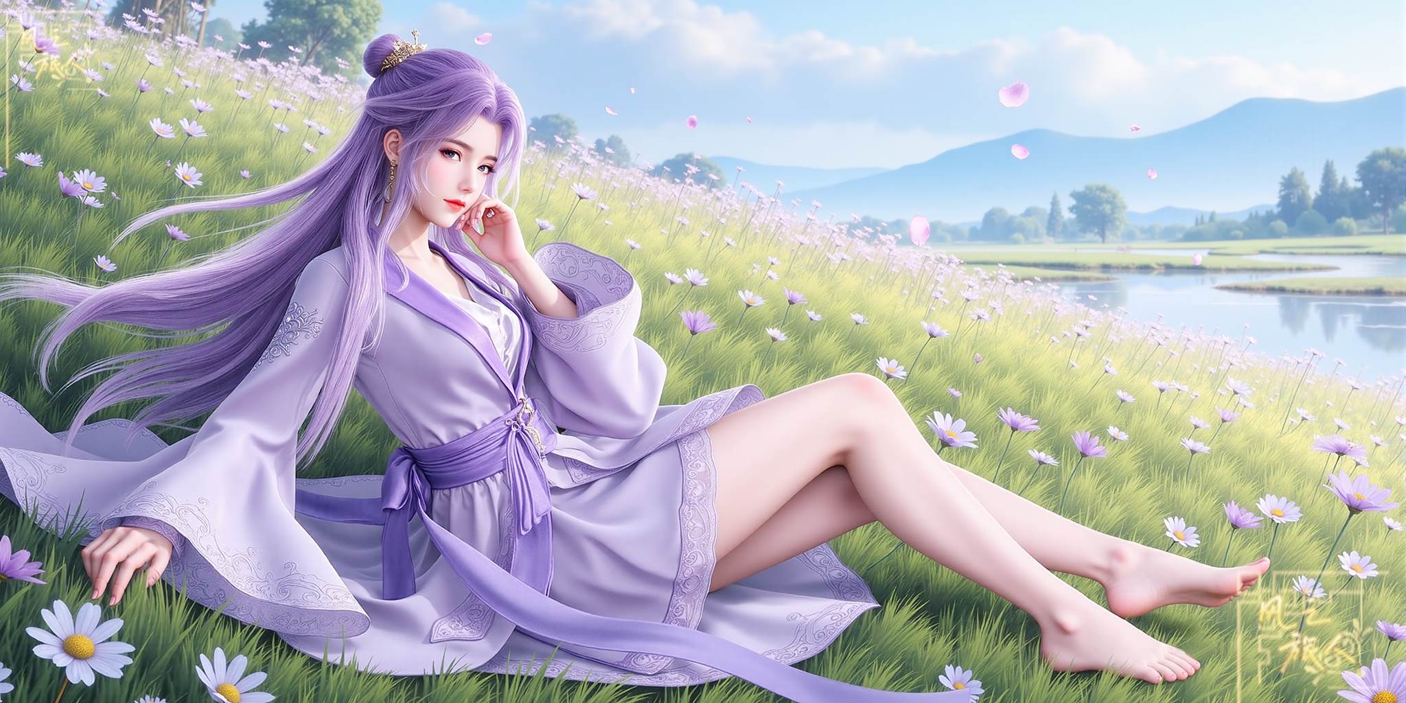 图片[6]-精选AI绘画 766 国漫女神[36P]-草丛看图