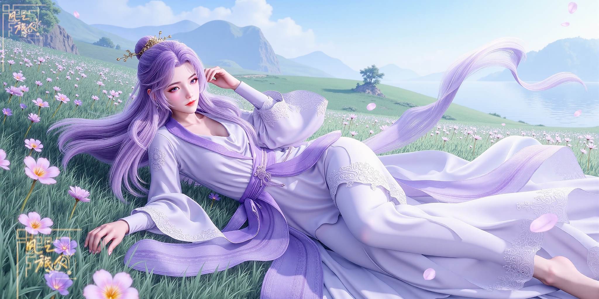 图片[1]-精选AI绘画 766 国漫女神[36P]-草丛看图