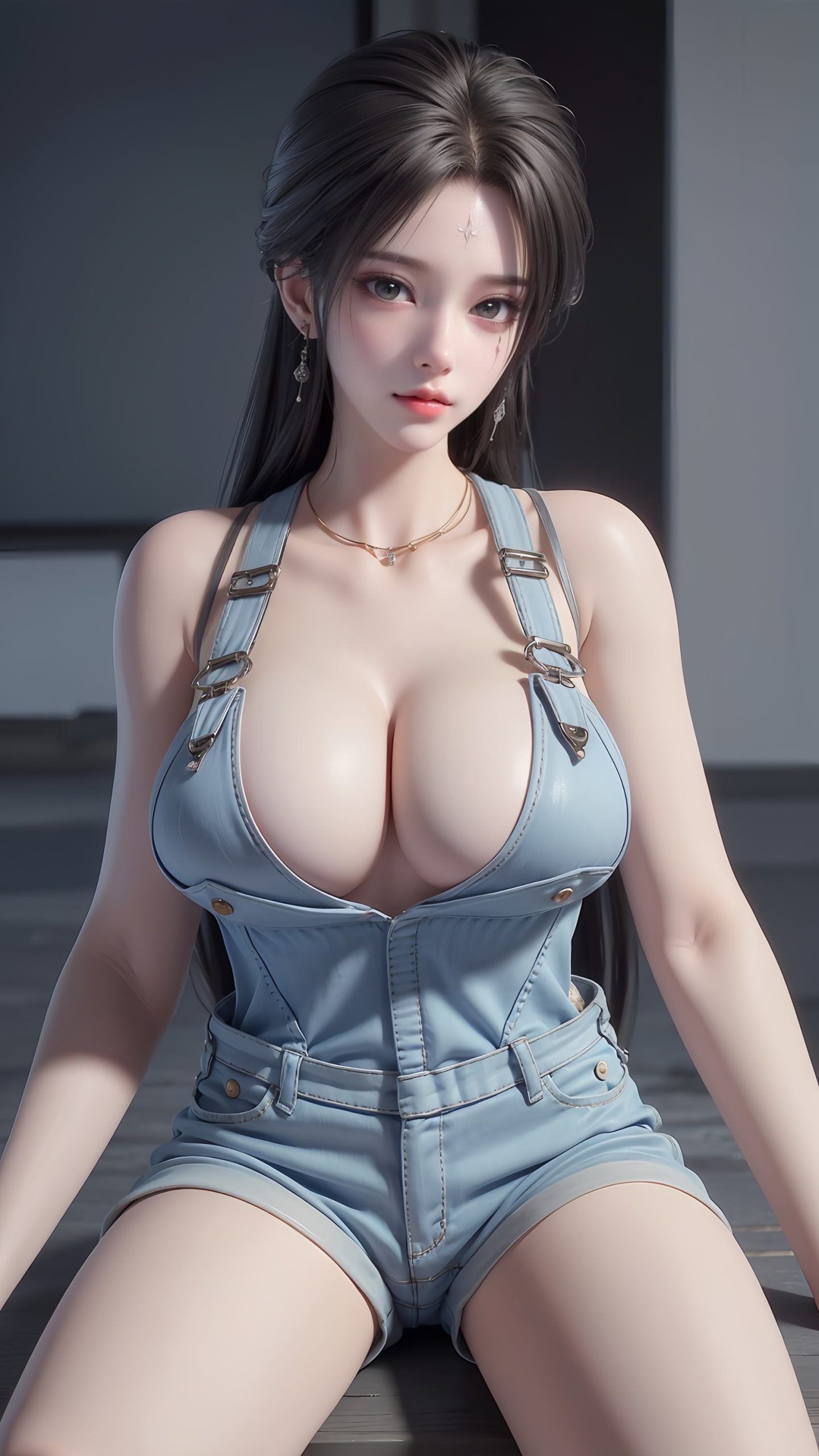 图片[3]-精选AI绘画 220 完美世界-清漪背带裤[11P]-草丛看图