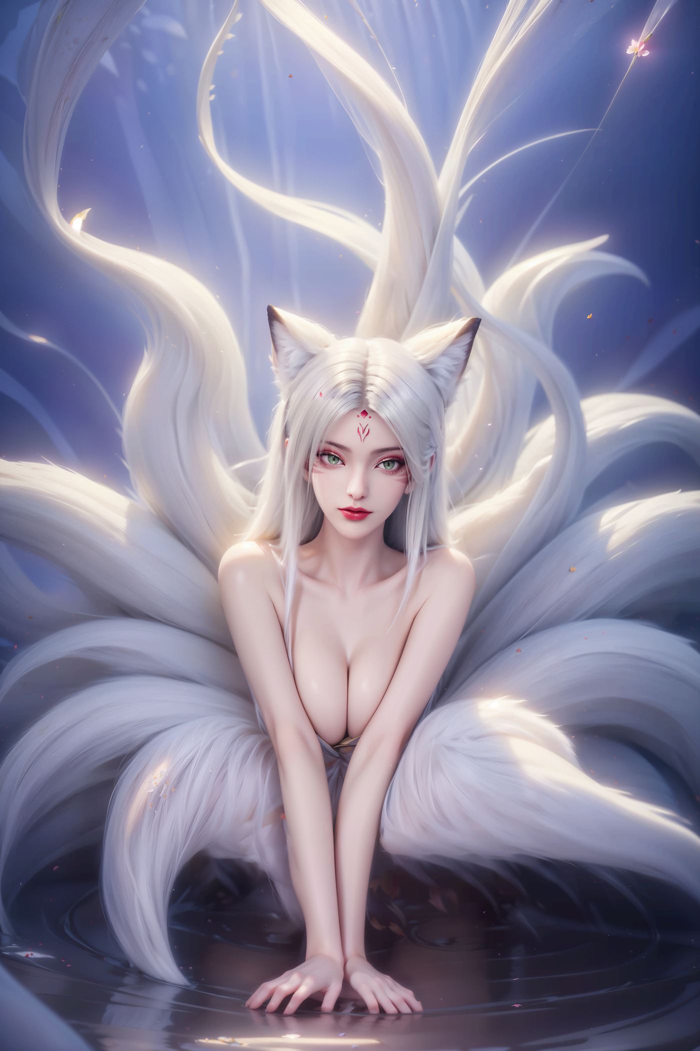 图片[4]-精选AI绘画 483 小白[115P]-草丛看图