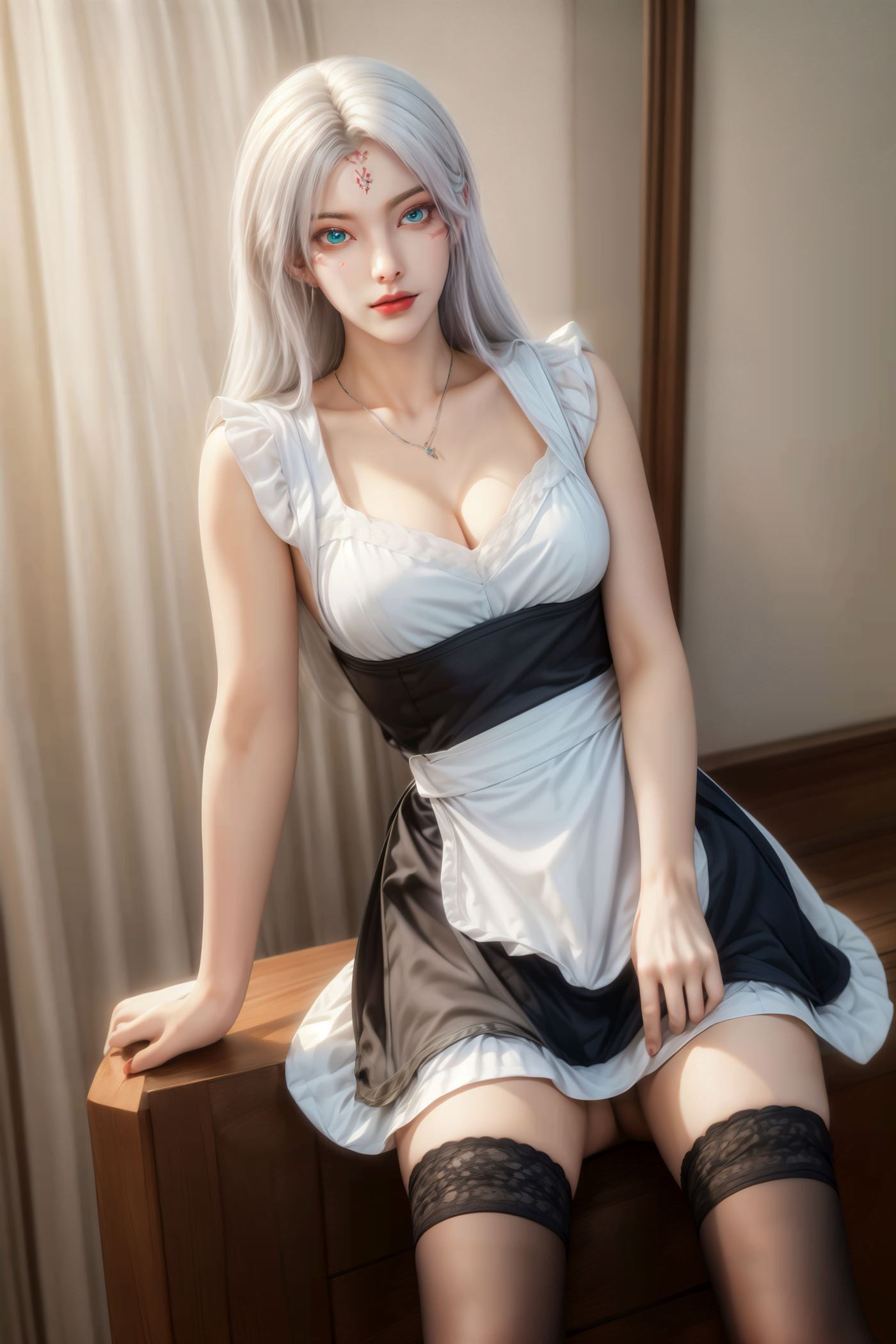 图片[5]-精选AI绘画 483 小白[115P]-草丛看图