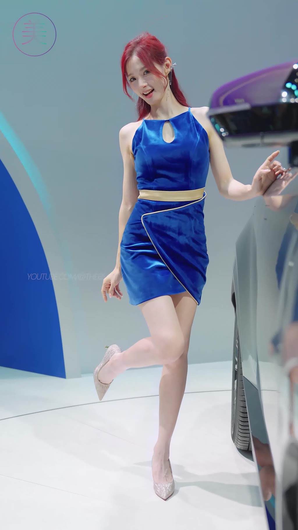 图片[4]-精选NO.1566 2024 广州车展 网荭美女车模 beautyleg LOOKBOOK 22[30P]-草丛看图