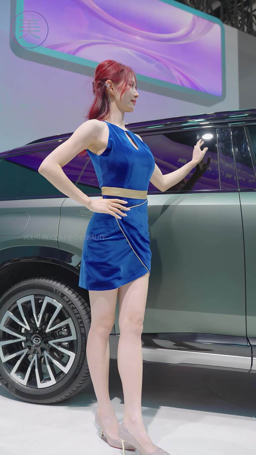 图片[7]-精选NO.1566 2024 广州车展 网荭美女车模 beautyleg LOOKBOOK 22[30P]-草丛看图