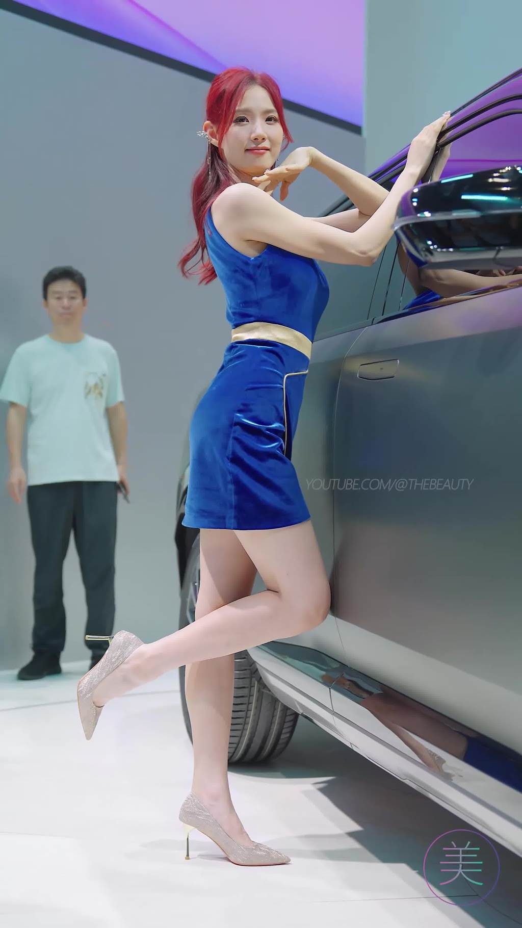 图片[1]-精选NO.1566 2024 广州车展 网荭美女车模 beautyleg LOOKBOOK 22[30P]-草丛看图