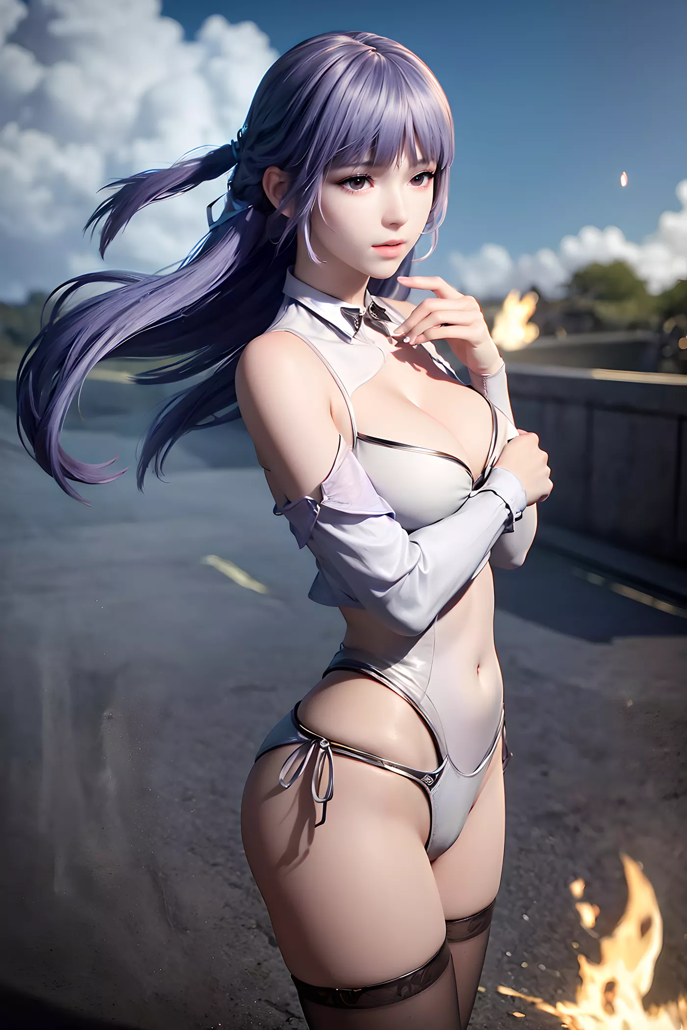 图片[4]-精选AI绘画 442 白沉香[50P]-草丛看图