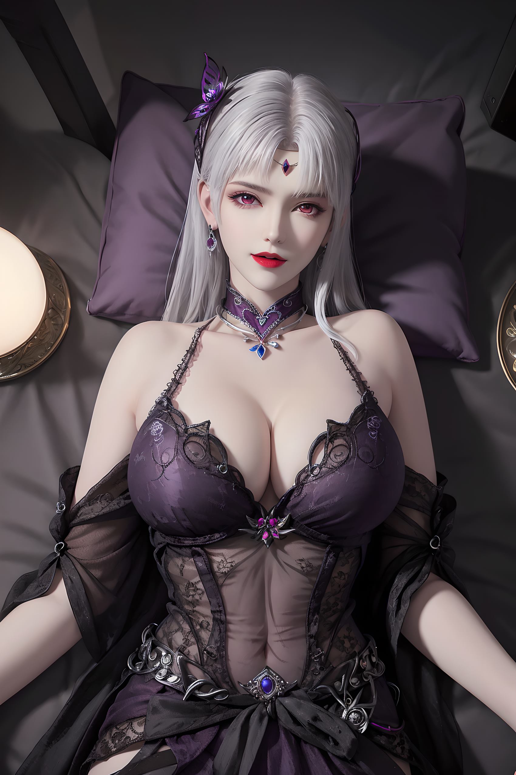 图片[4]-精选AI绘画 209 斗破苍穹-小医仙蕾SI内一[20P]-草丛看图