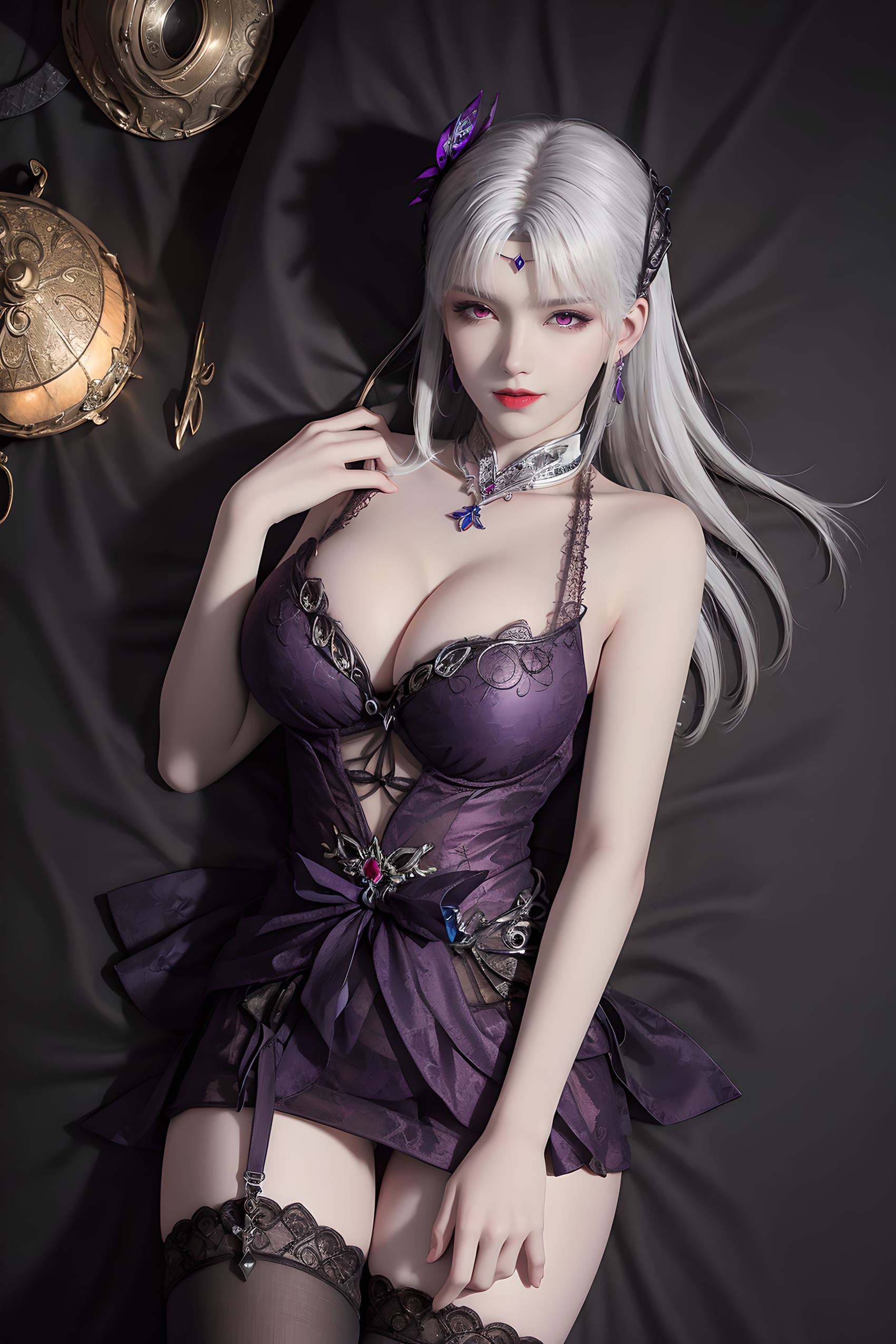 图片[6]-精选AI绘画 209 斗破苍穹-小医仙蕾SI内一[20P]-草丛看图