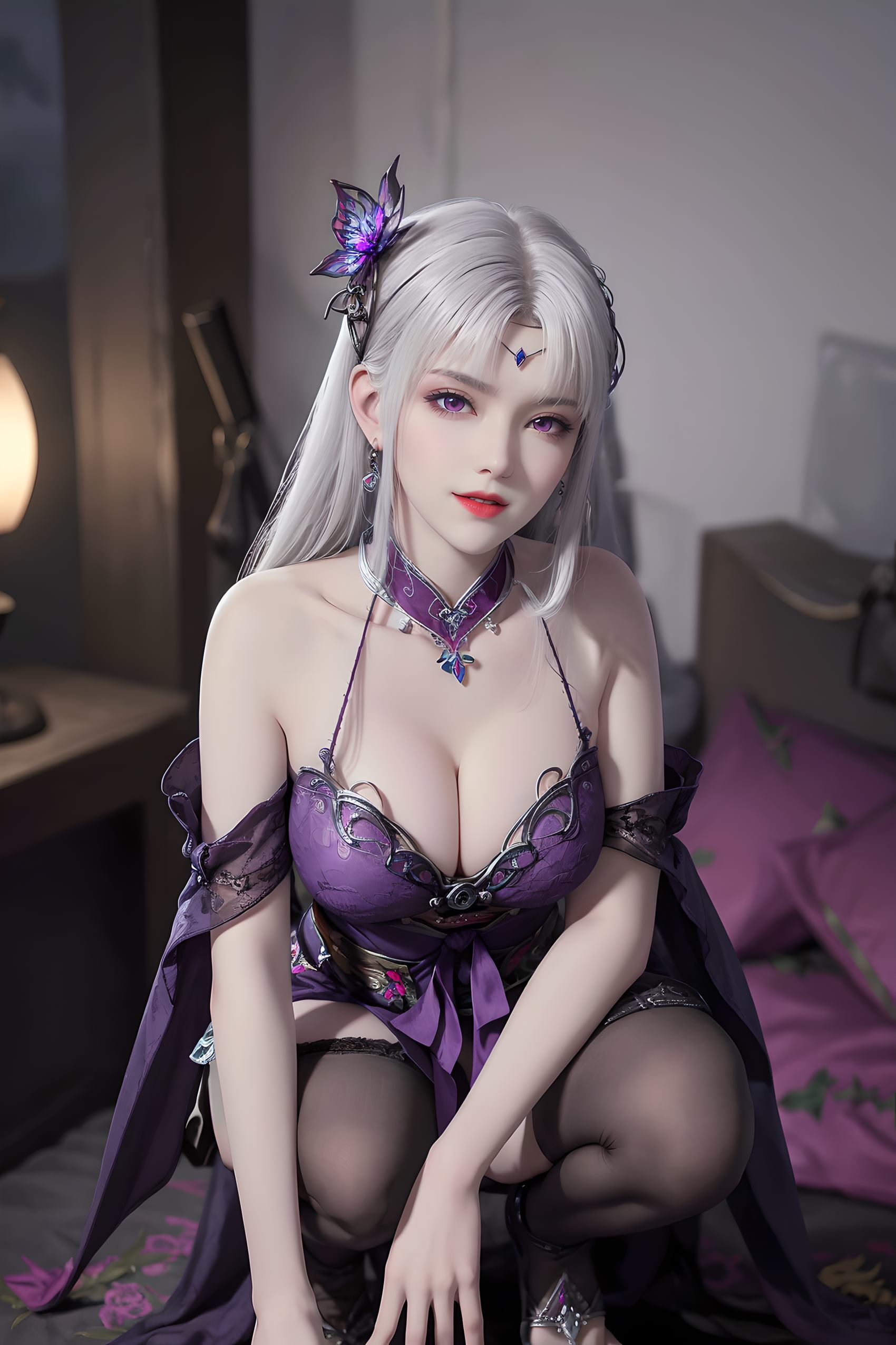 图片[7]-精选AI绘画 209 斗破苍穹-小医仙蕾SI内一[20P]-草丛看图