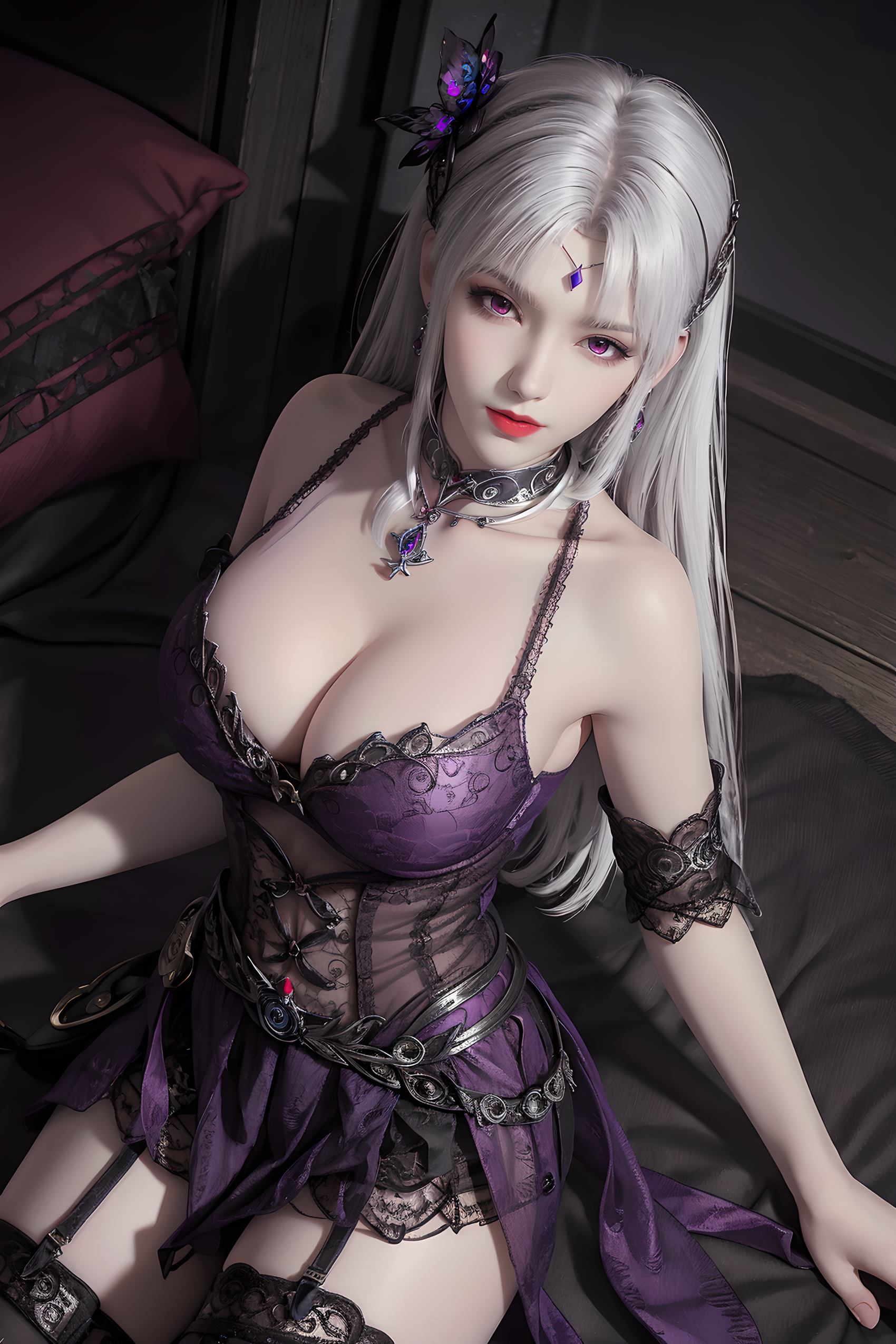 图片[8]-精选AI绘画 209 斗破苍穹-小医仙蕾SI内一[20P]-草丛看图