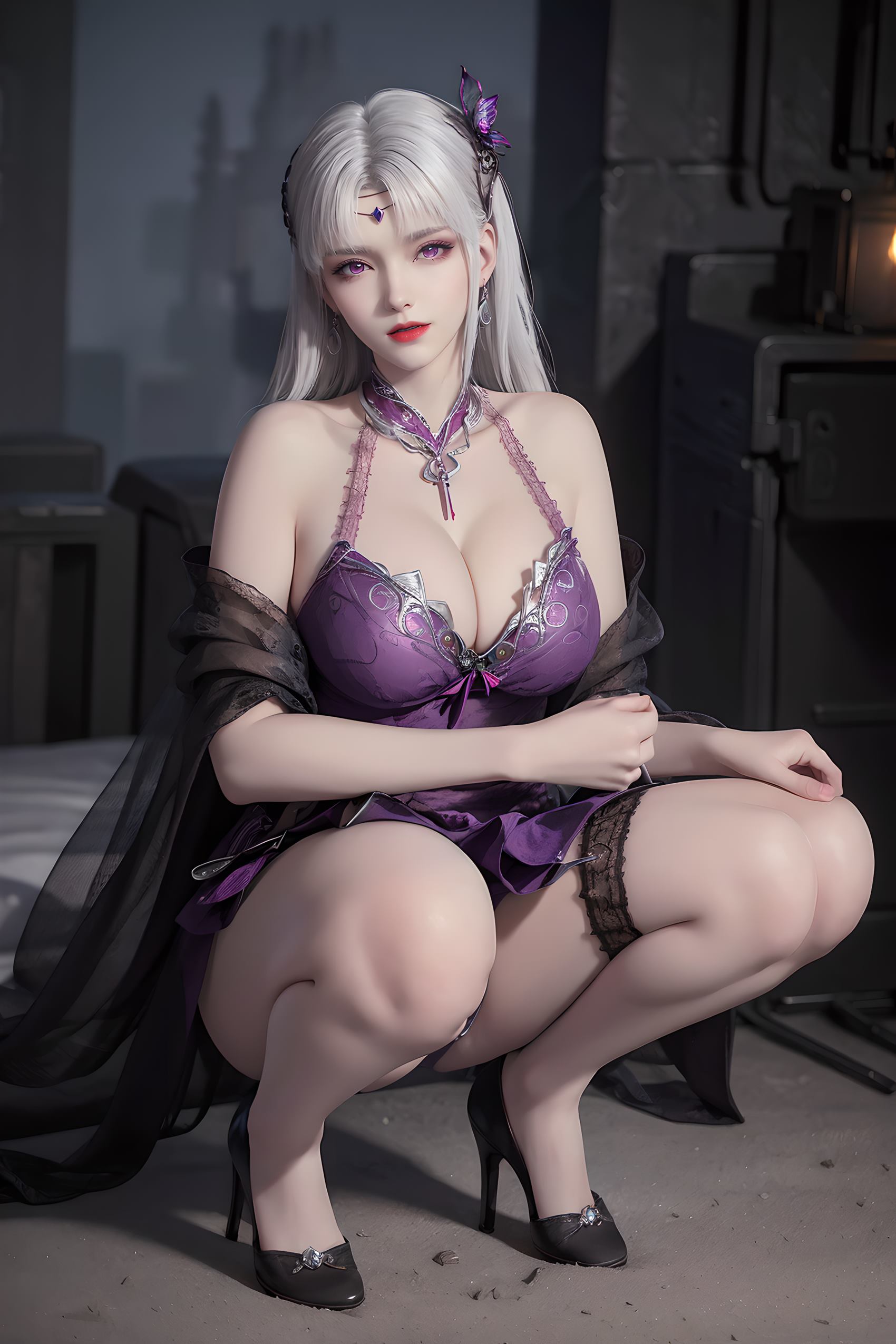 图片[1]-精选AI绘画 209 斗破苍穹-小医仙蕾SI内一[20P]-草丛看图