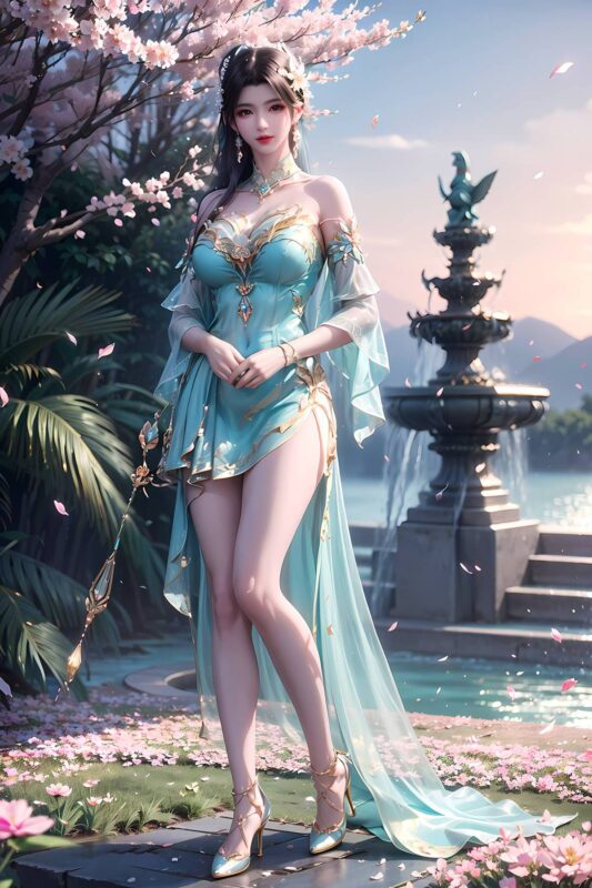 精选AI绘画 542 萧薰儿[21P]-草丛看图